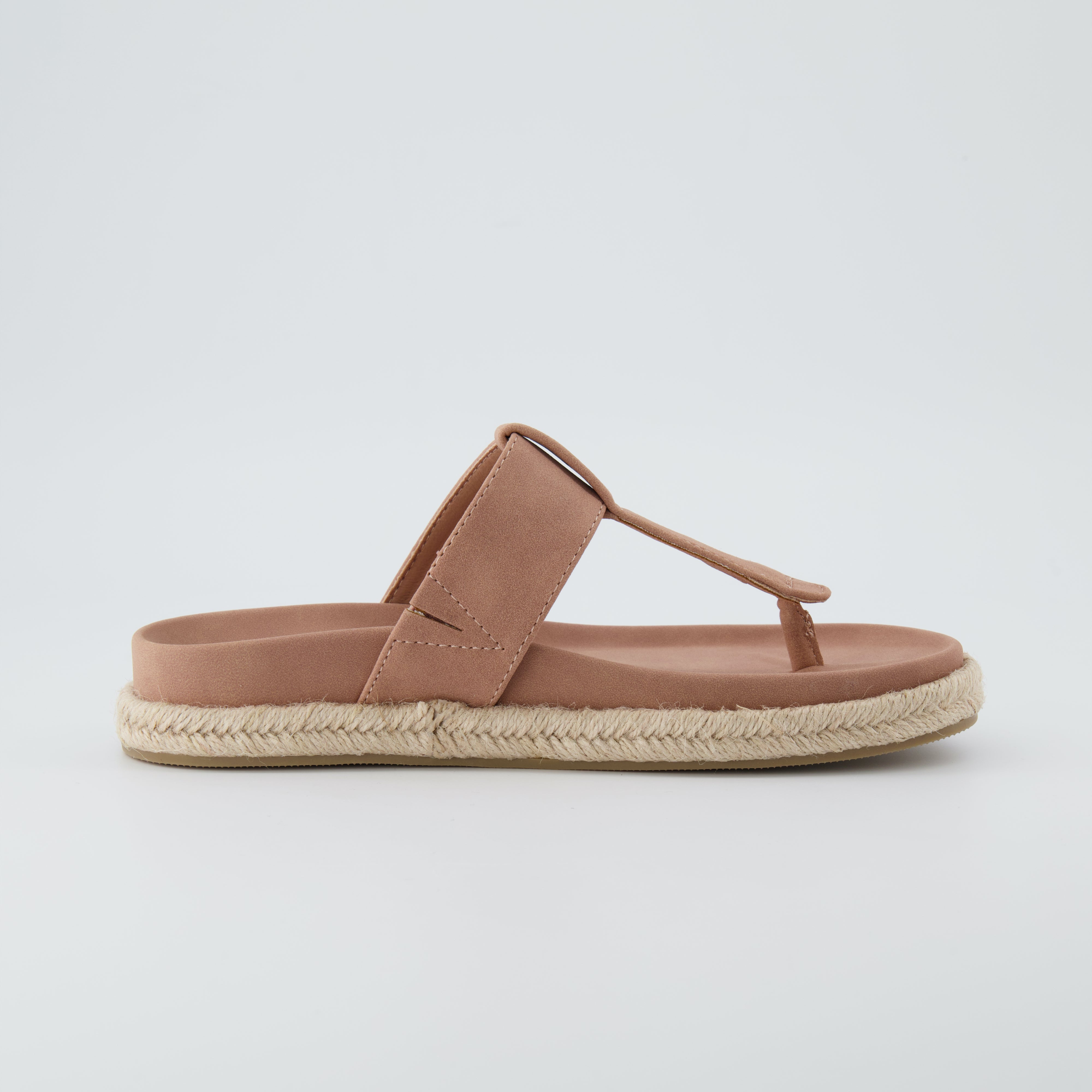 Nacho Espadrille Footbed Sandal Mauve