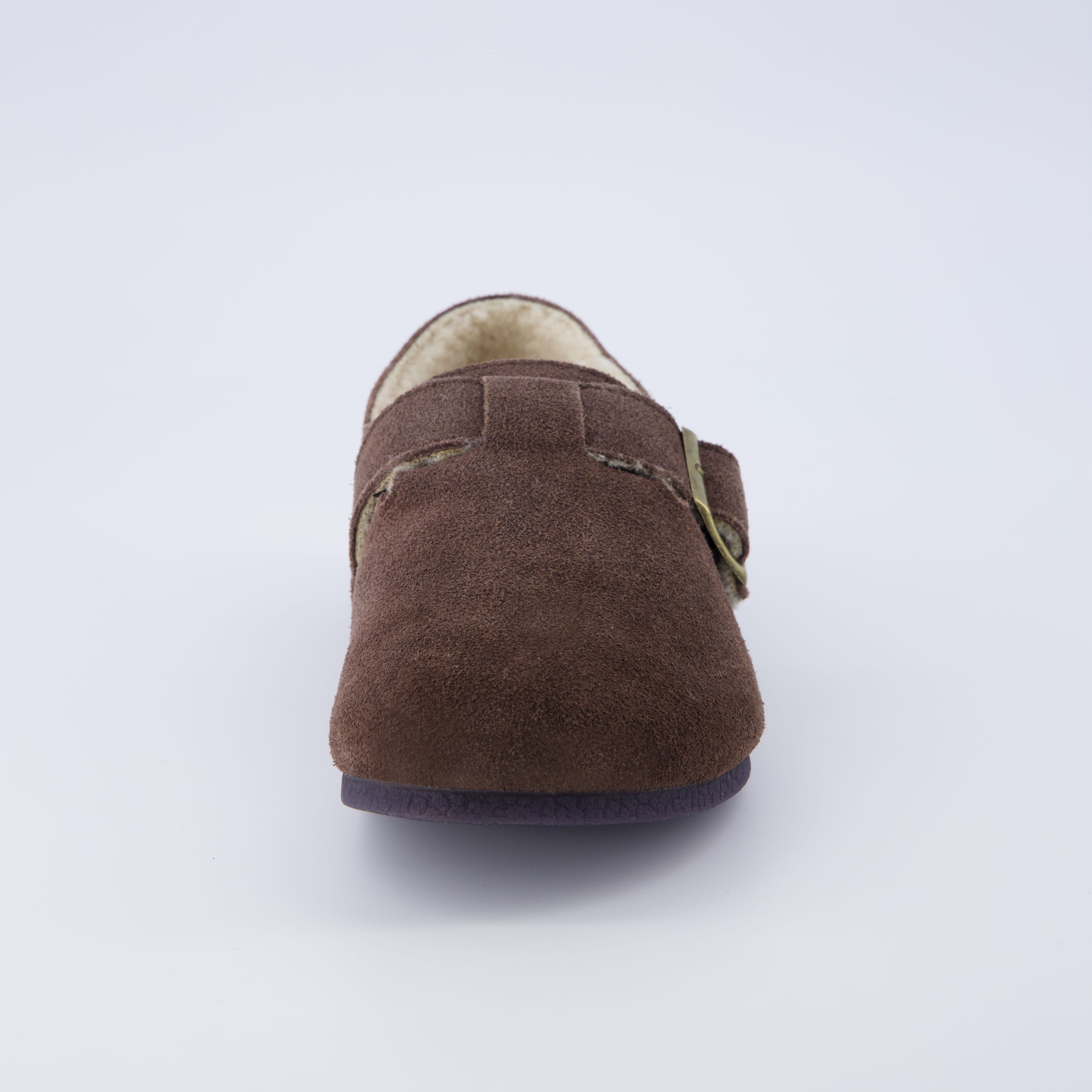 Nest Cozy Suede Clog Brown