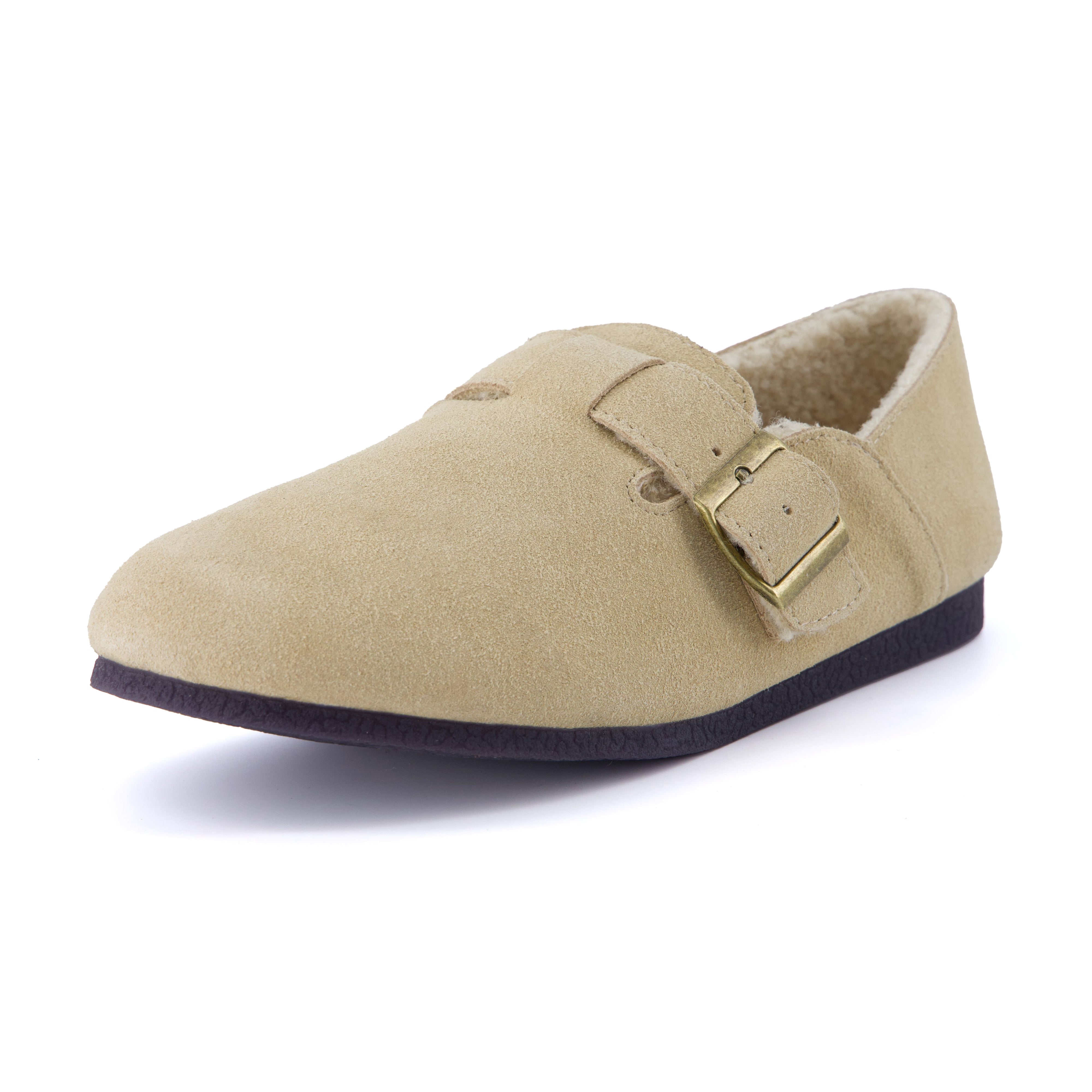 Nest Cozy Suede Clog Sand