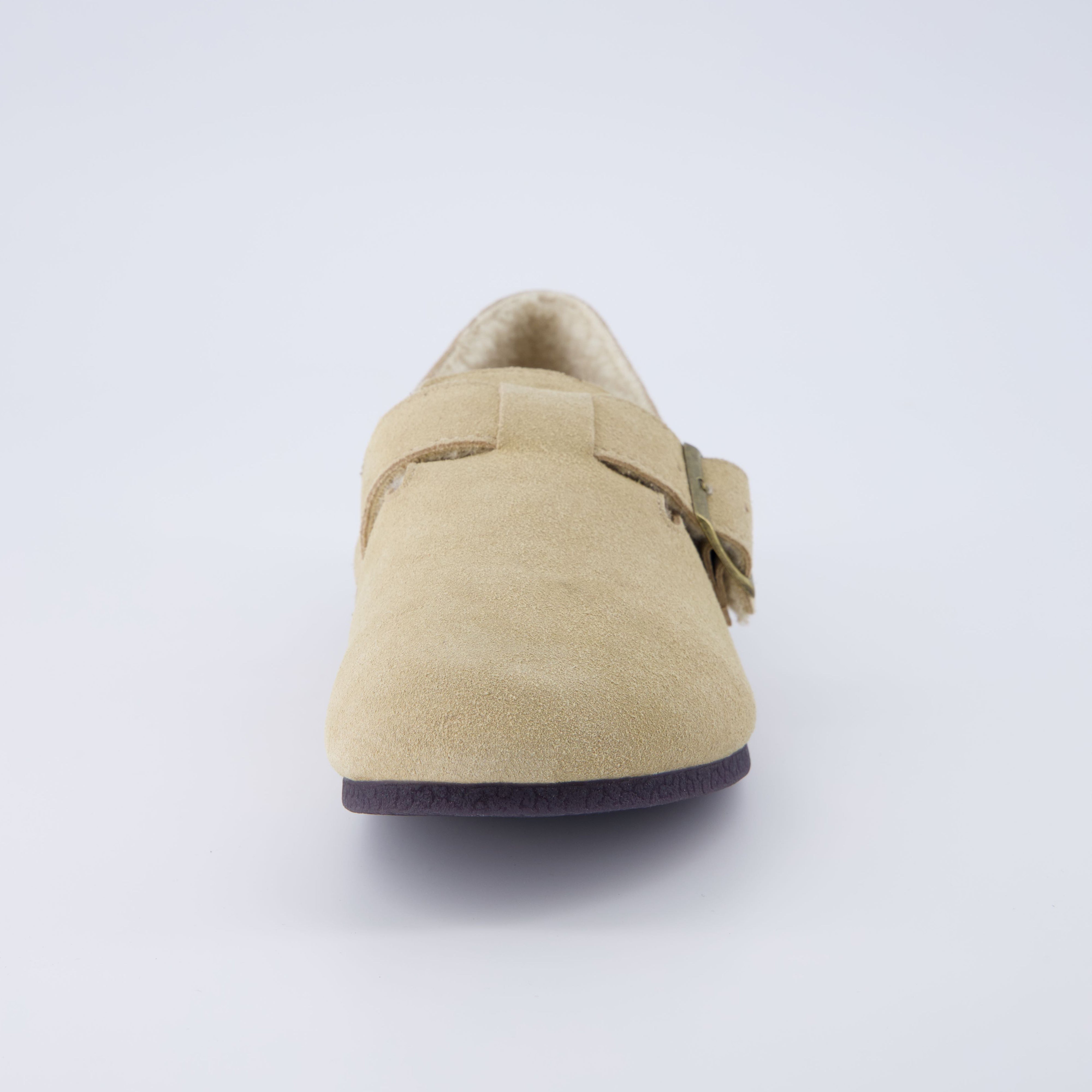 Nest Cozy Suede Clog Sand
