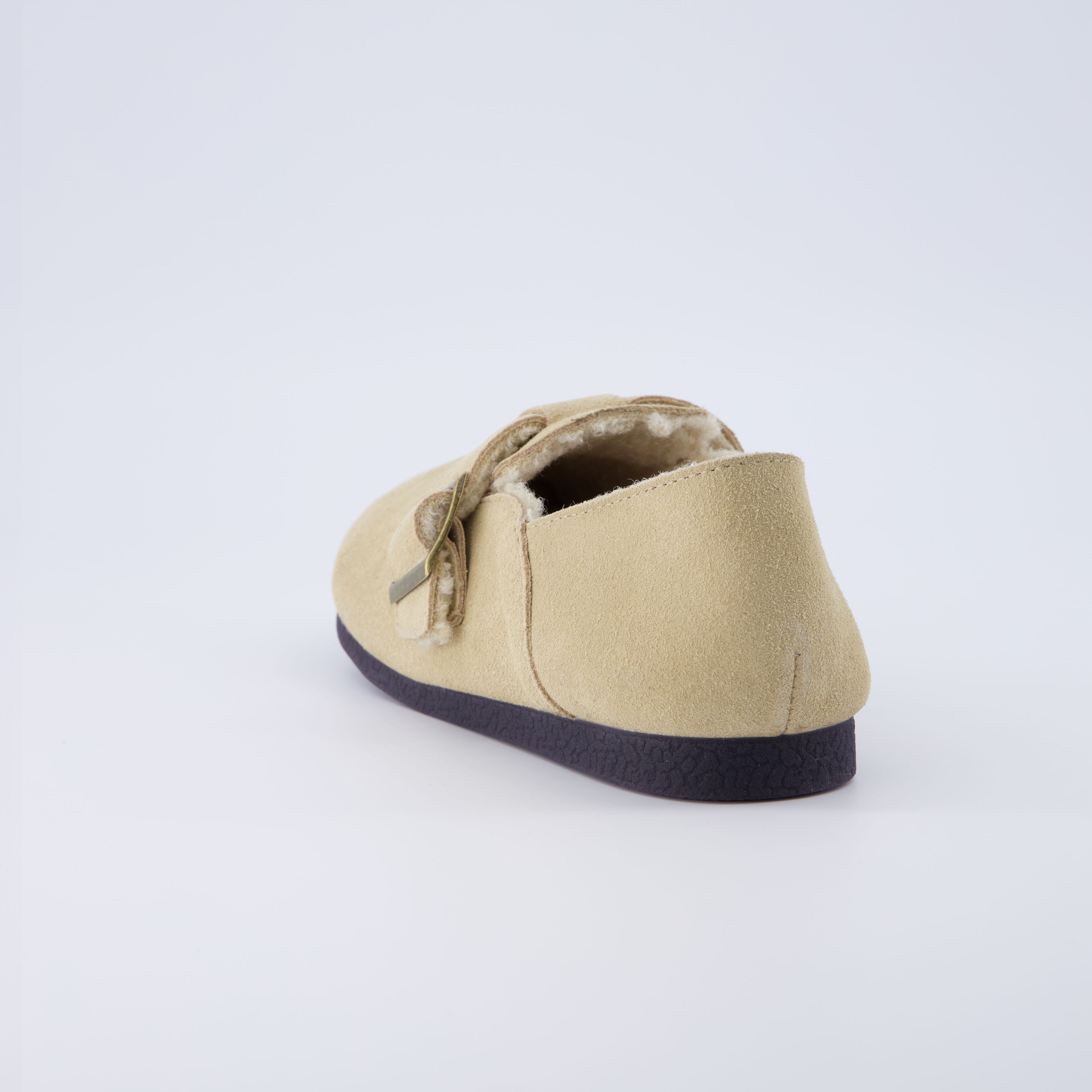 Nest Cozy Suede Clog Sand