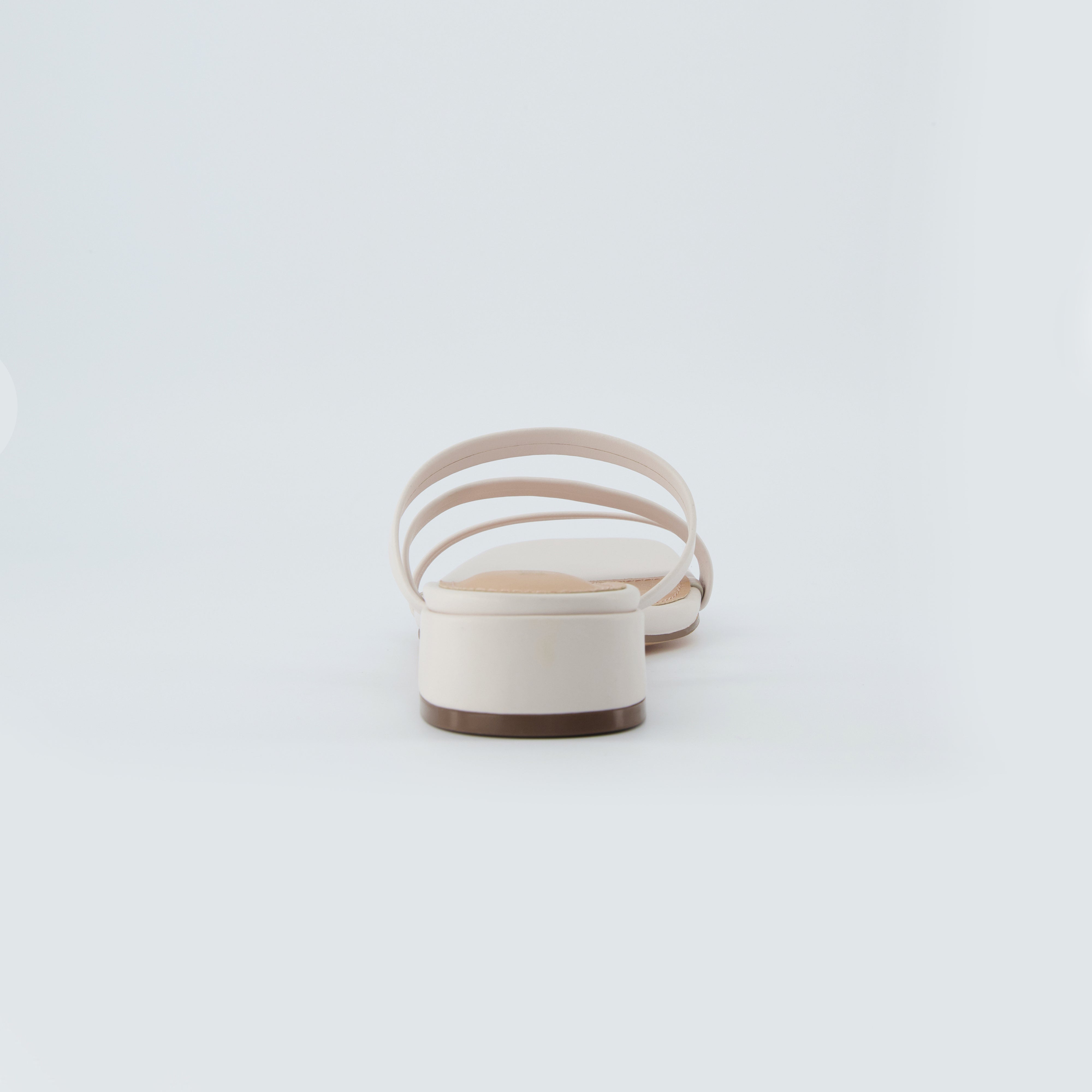 Newport Block Heel Sandals Ivory