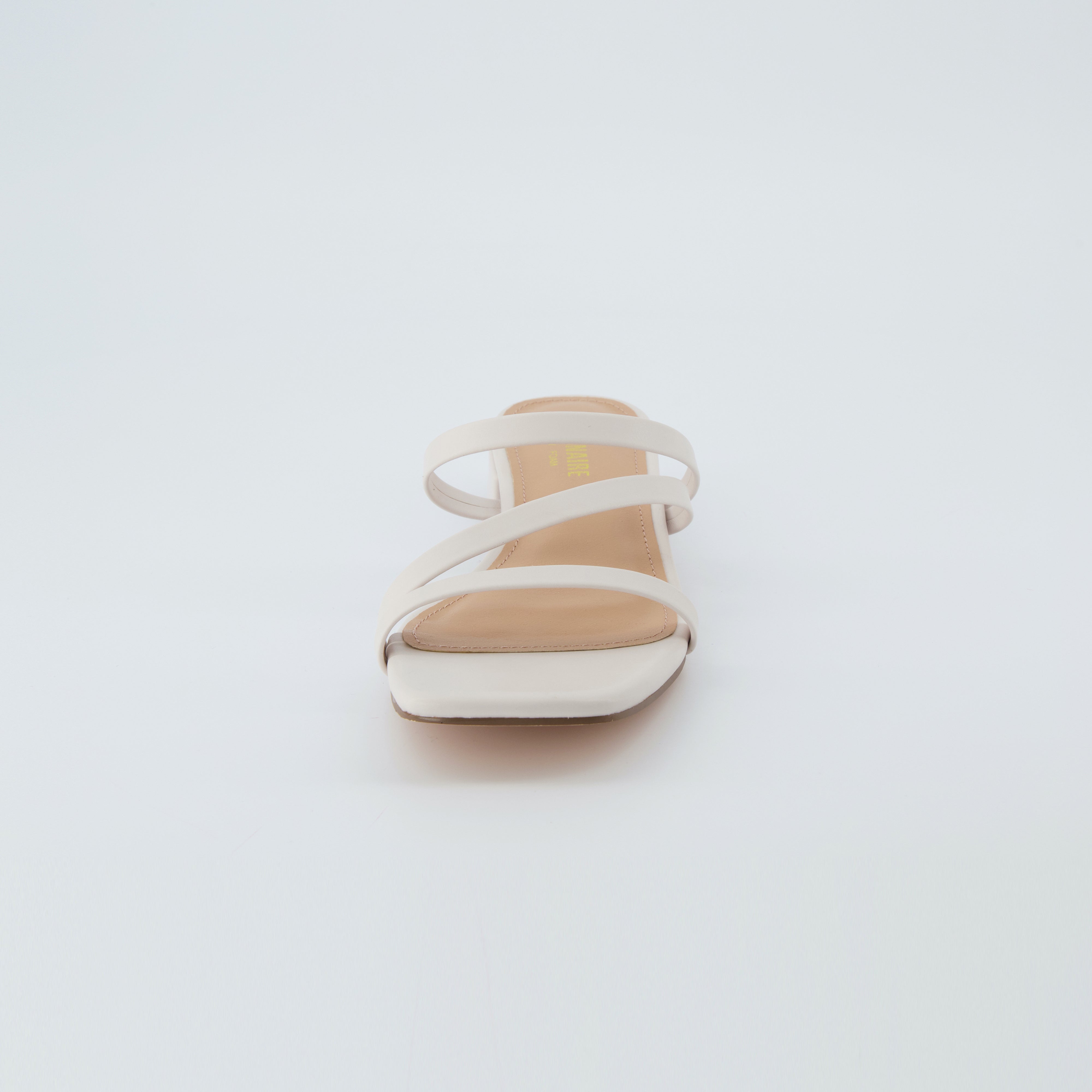 Newport Block Heel Sandals Ivory