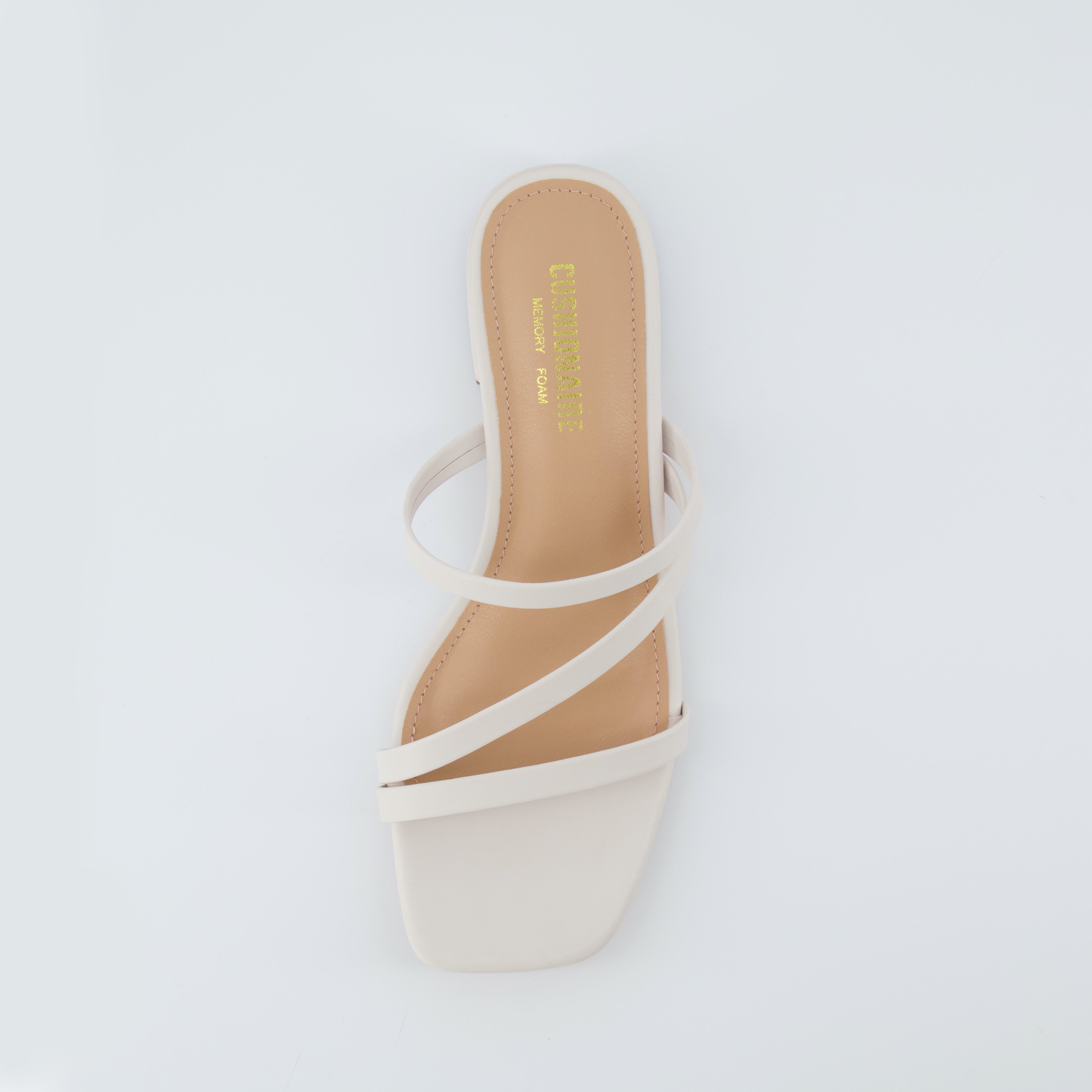 Newport Block Heel Sandals Ivory
