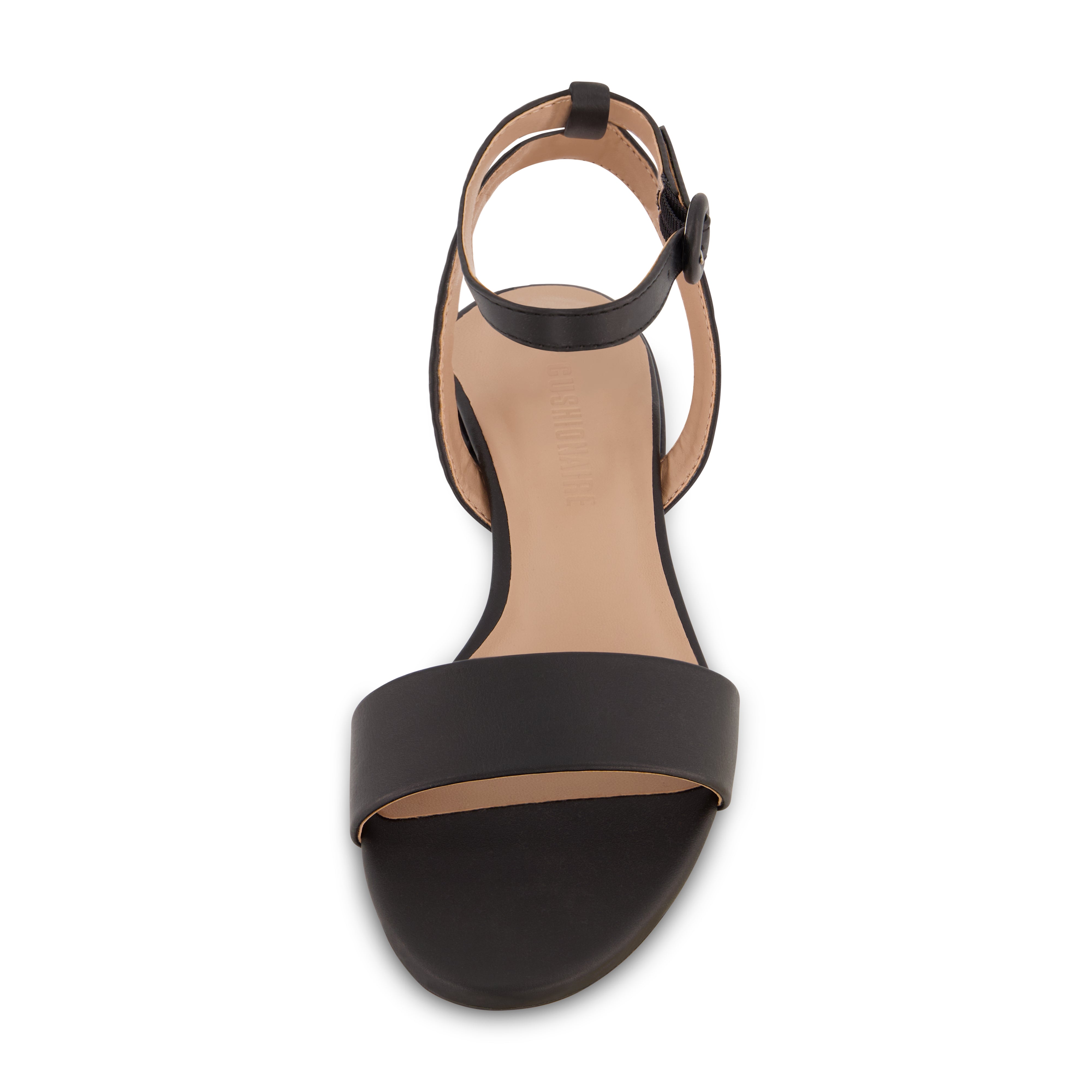 Nila Dress Sandal Black Vegan Leather
