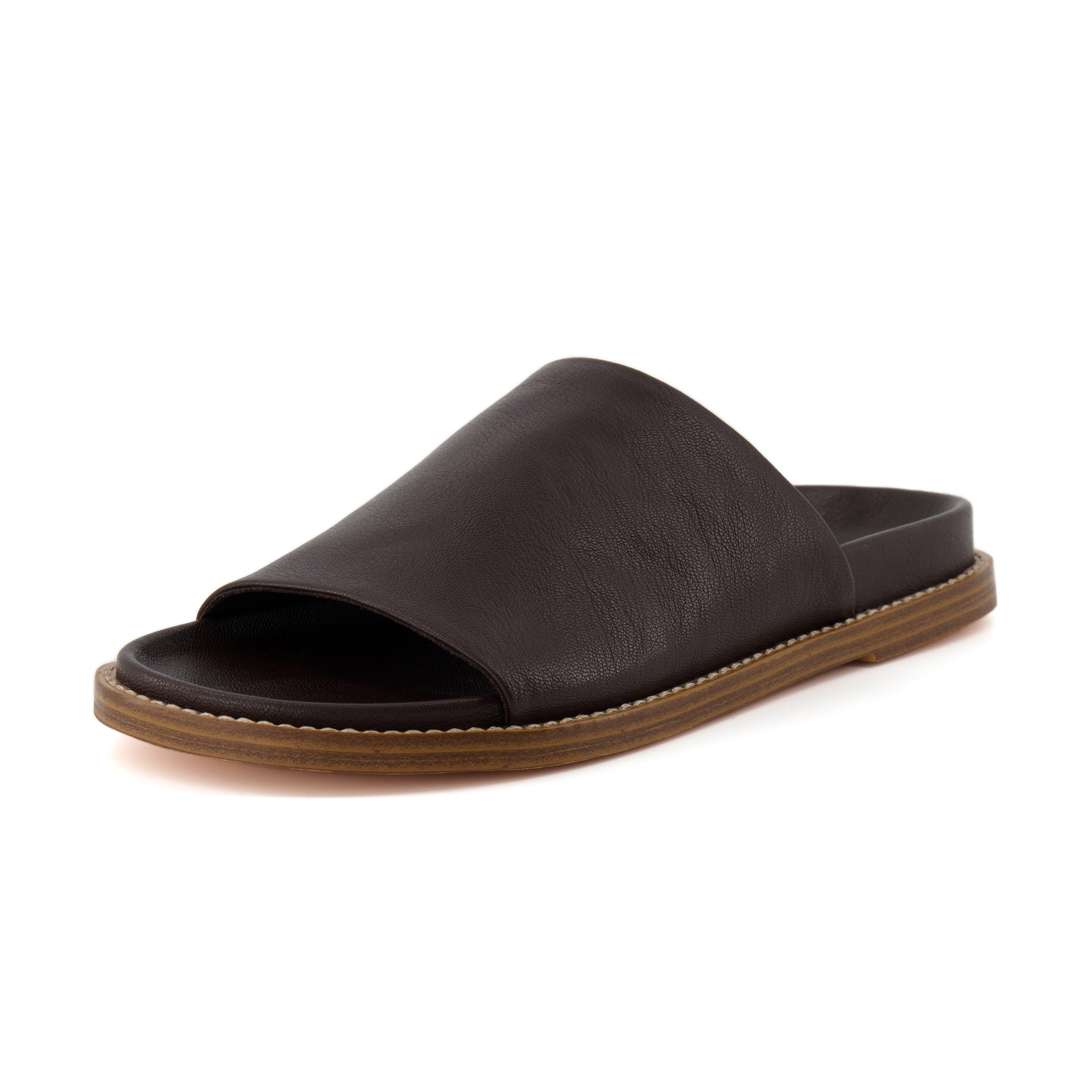 Nugget Footbed Slide Sandal Espresso