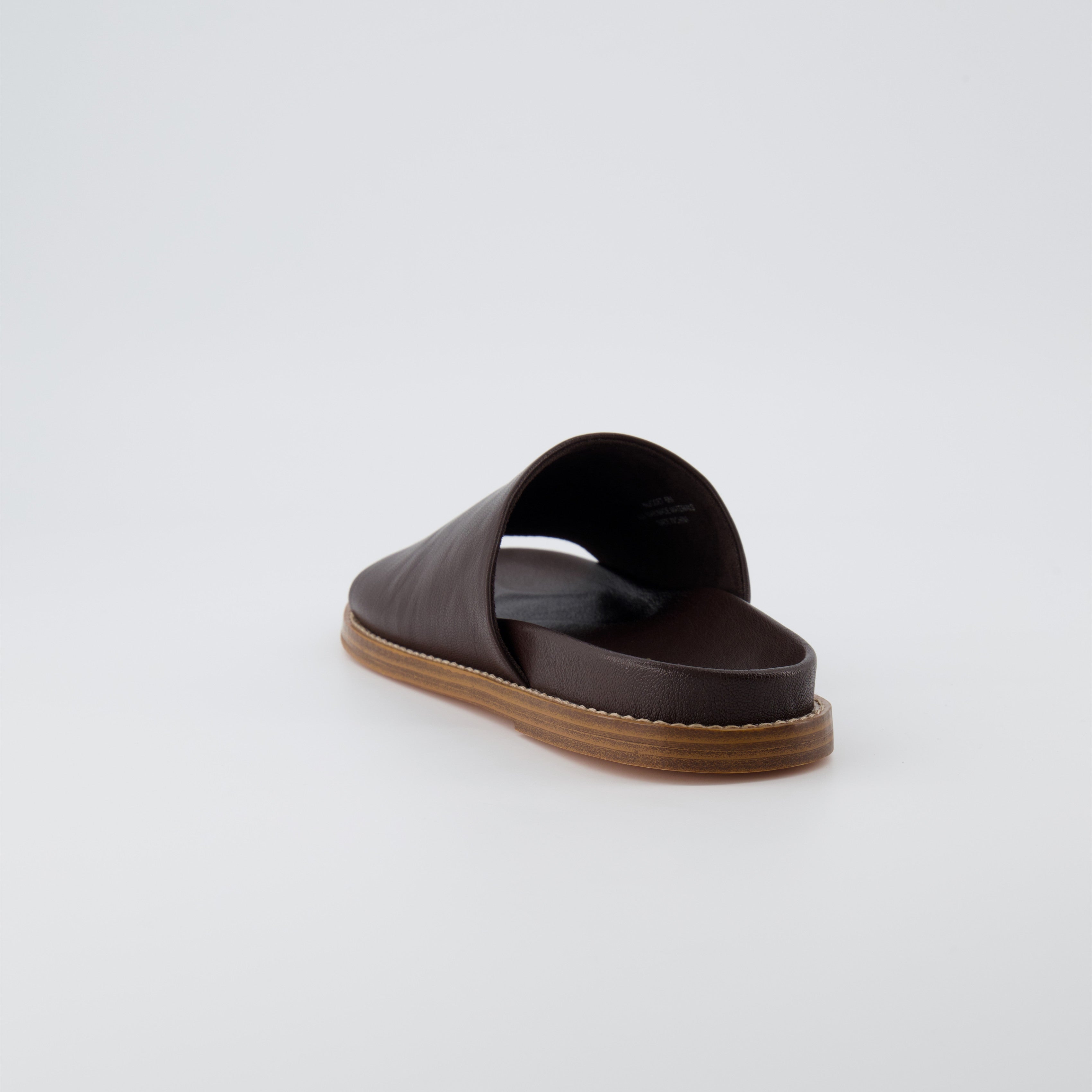 Nugget Footbed Slide Sandal Espresso