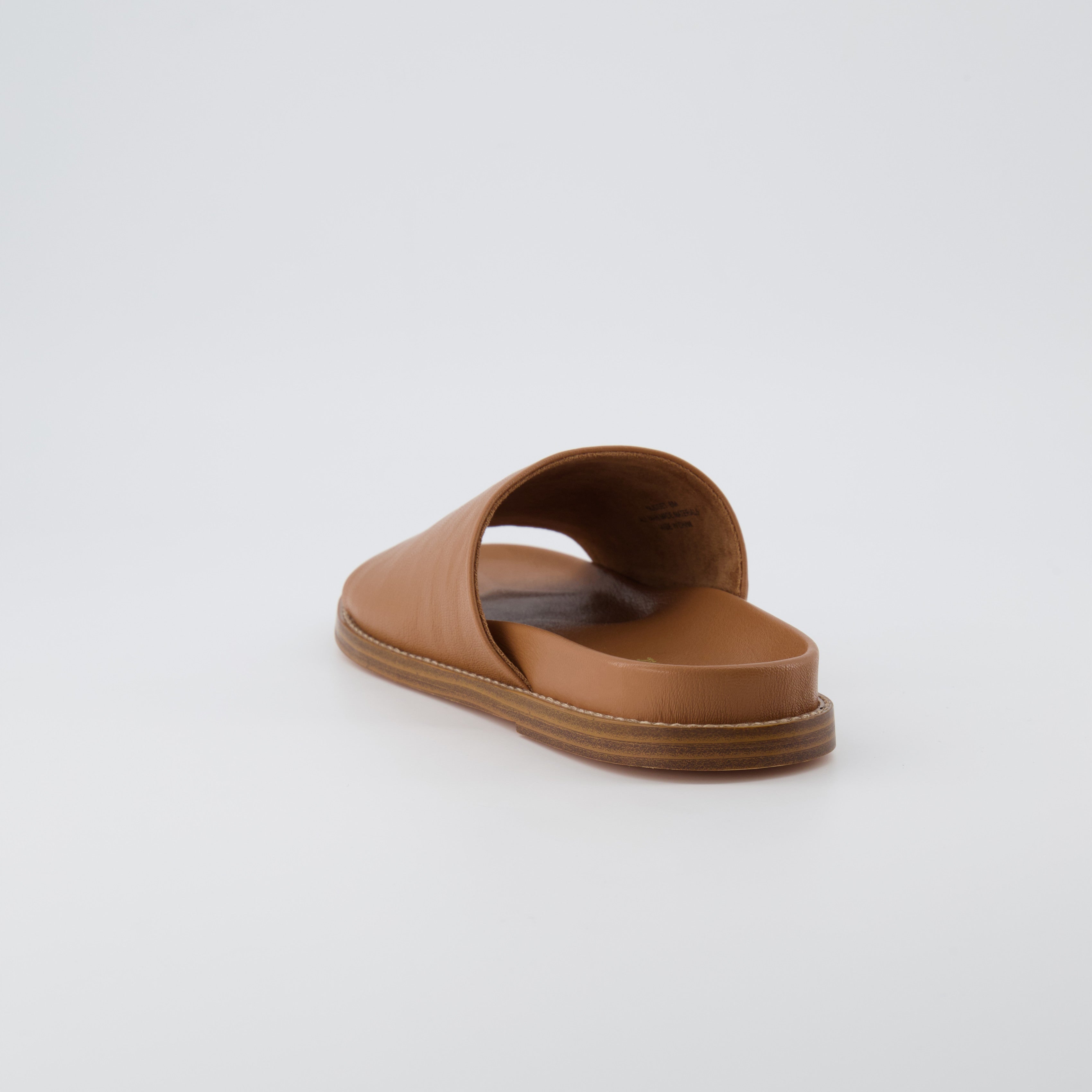 Nugget Footbed Slide Sandal Tan