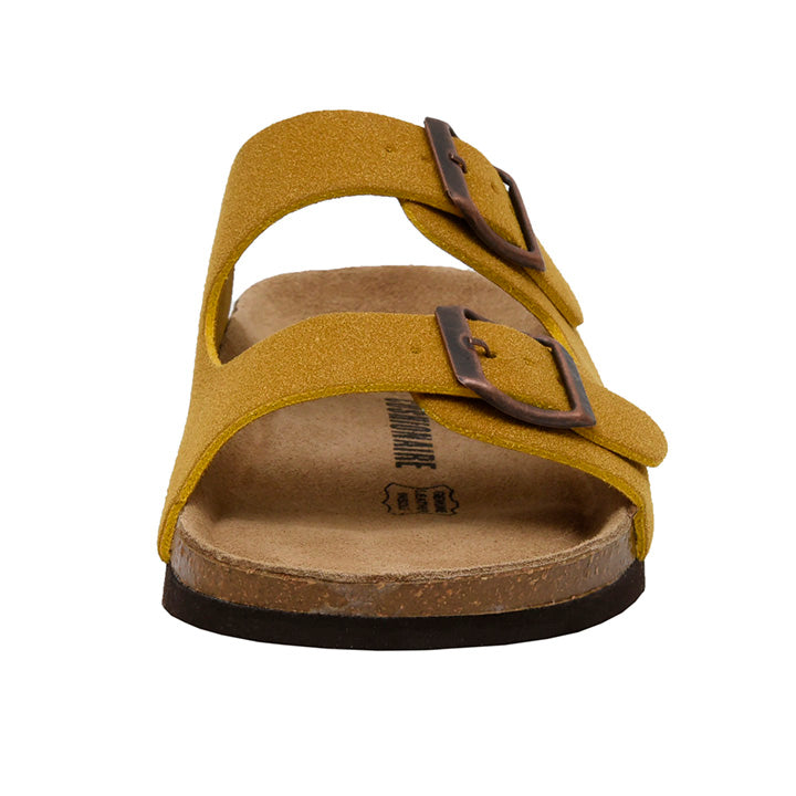 Lane Cork Footbed Sandal Suedes Pink Suede