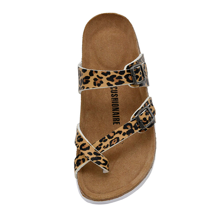 Luna Cork Footbed Sandal Leopard