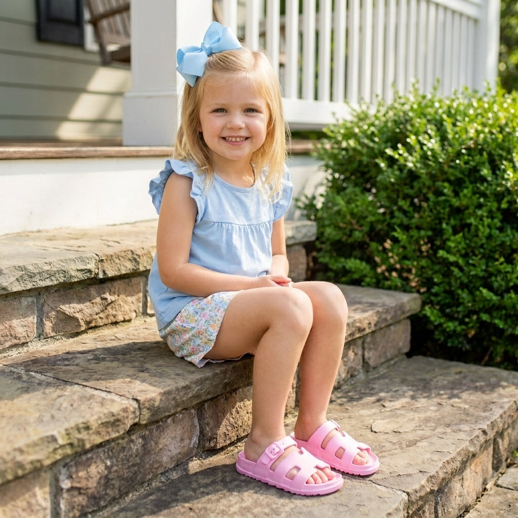 Orbit Kids Sandals Pink Medium