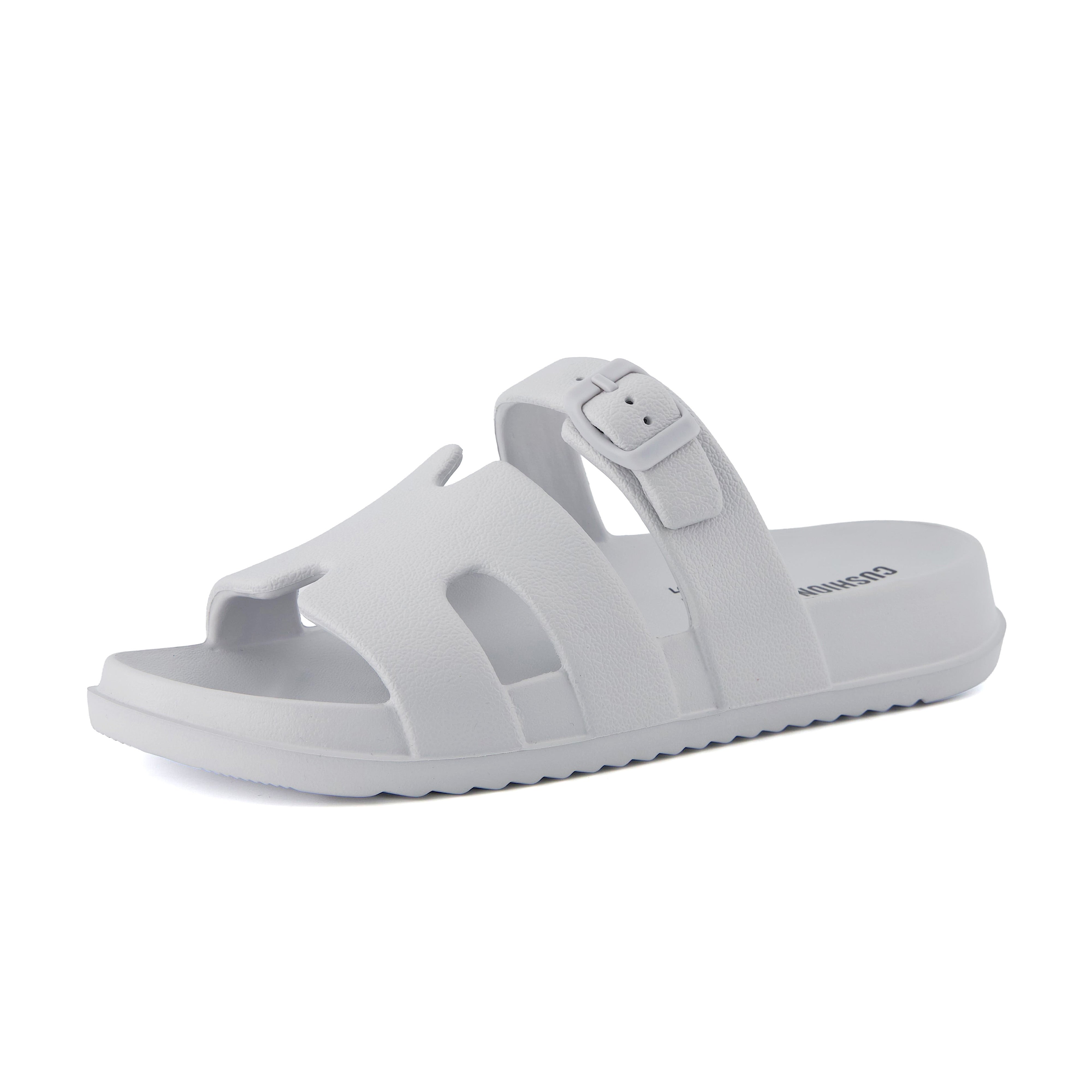 Orbit Slide Sandals Light Gray Medium