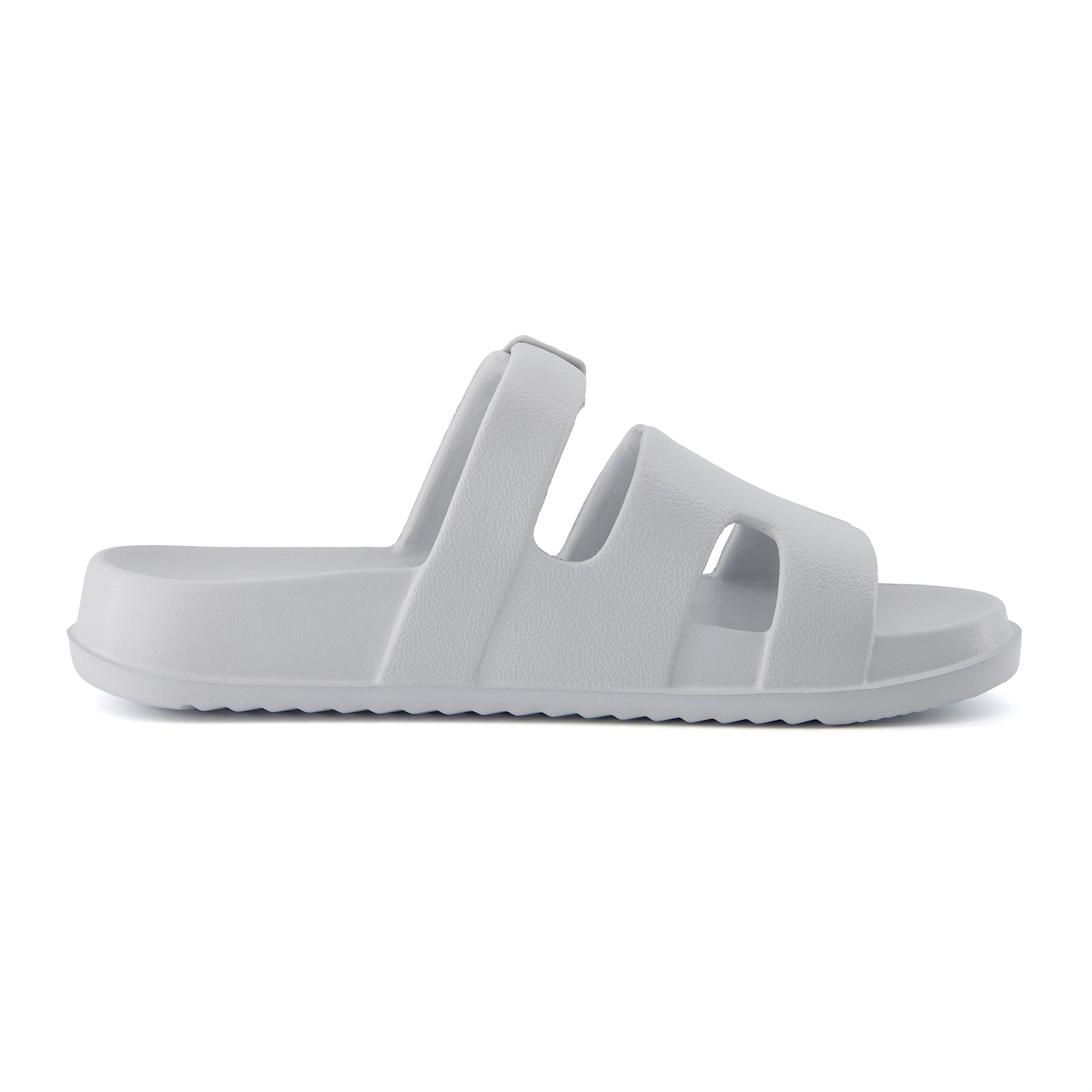 Orbit Slide Sandals Light Gray Medium