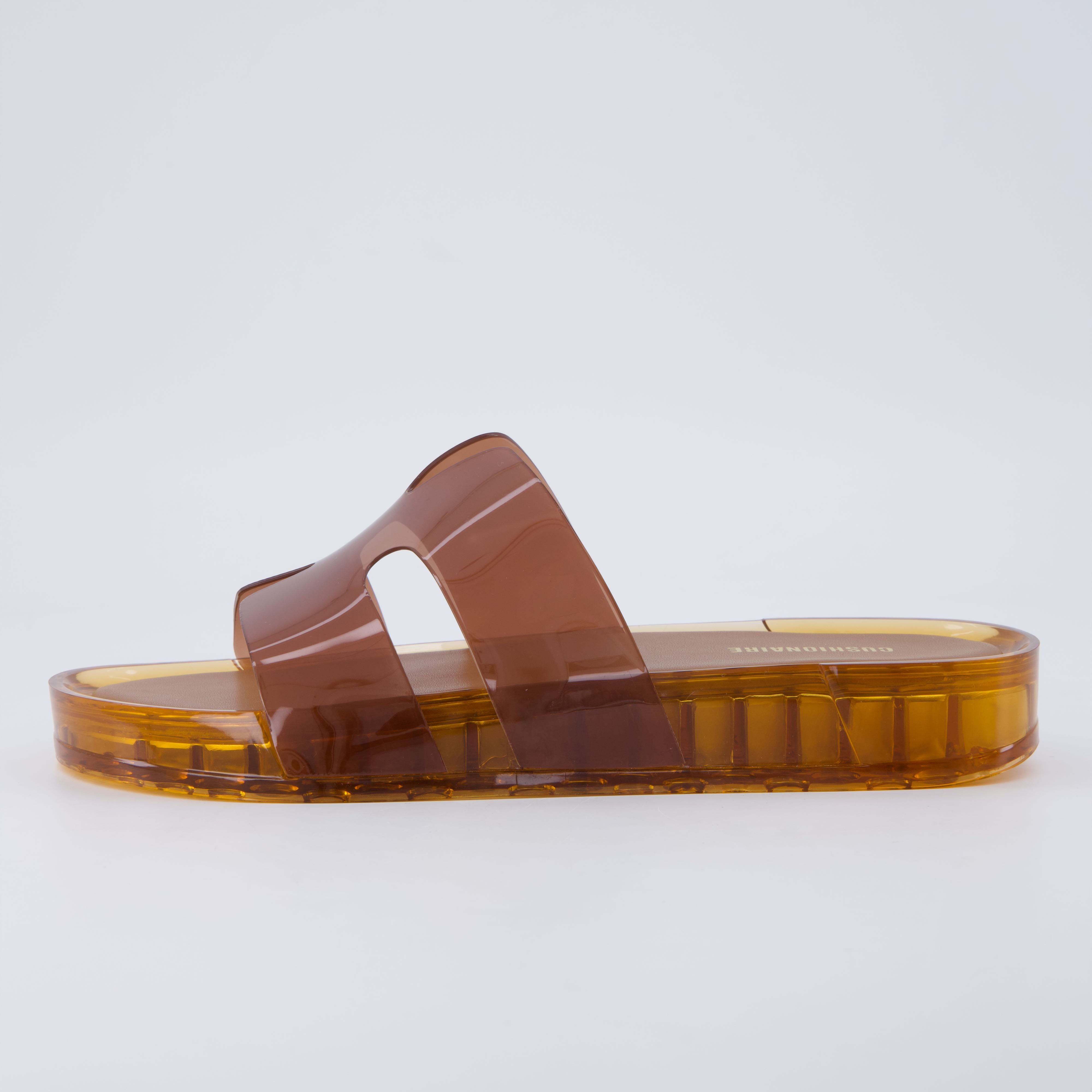 Palm Slides Jelly Sandals Whiskey Medium