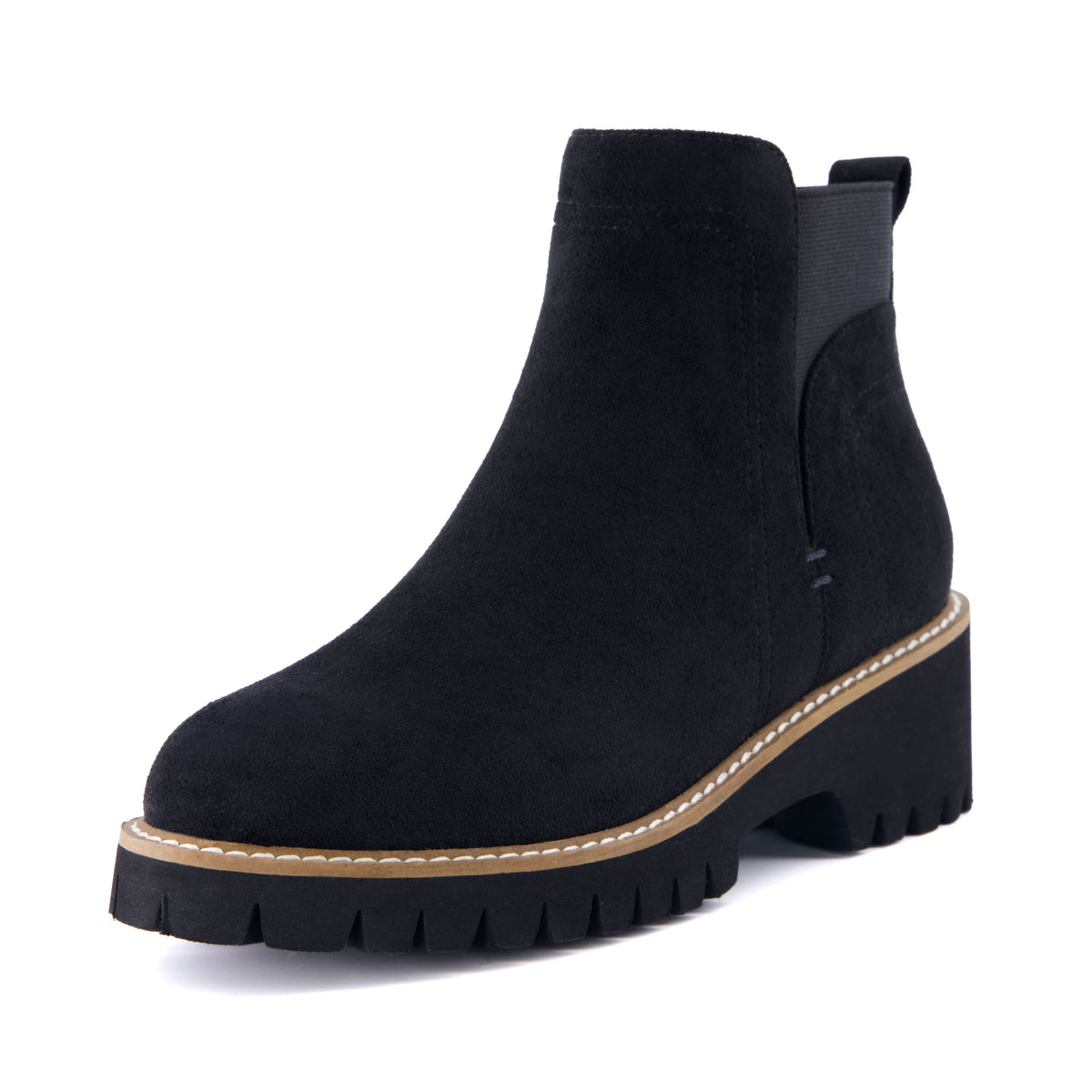 Parade Lug Sole Boot Black