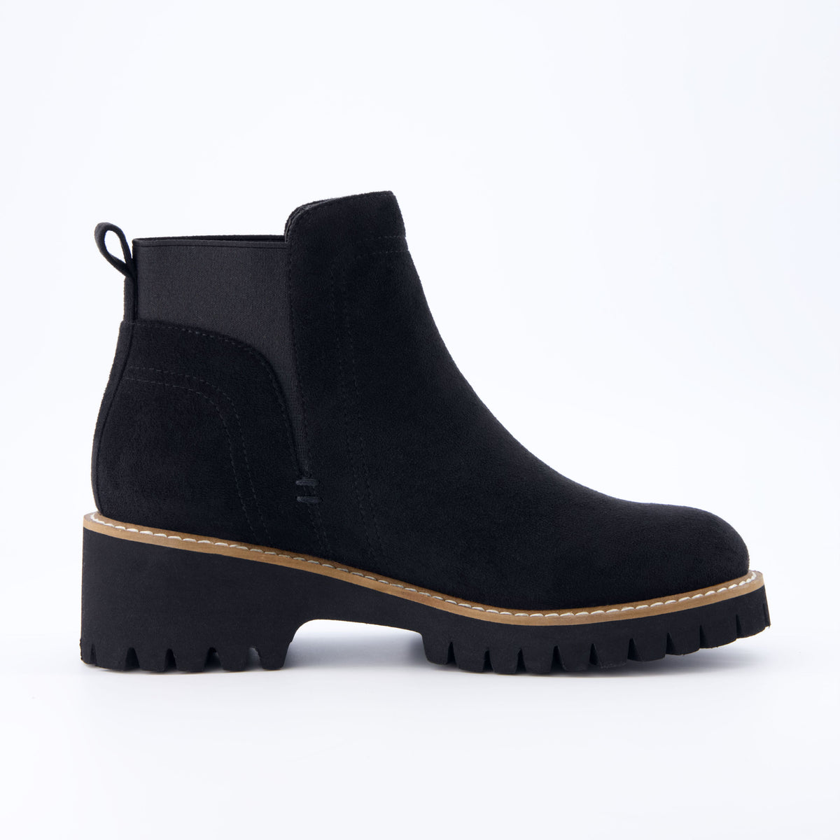 Parade Lug Sole Boot Black