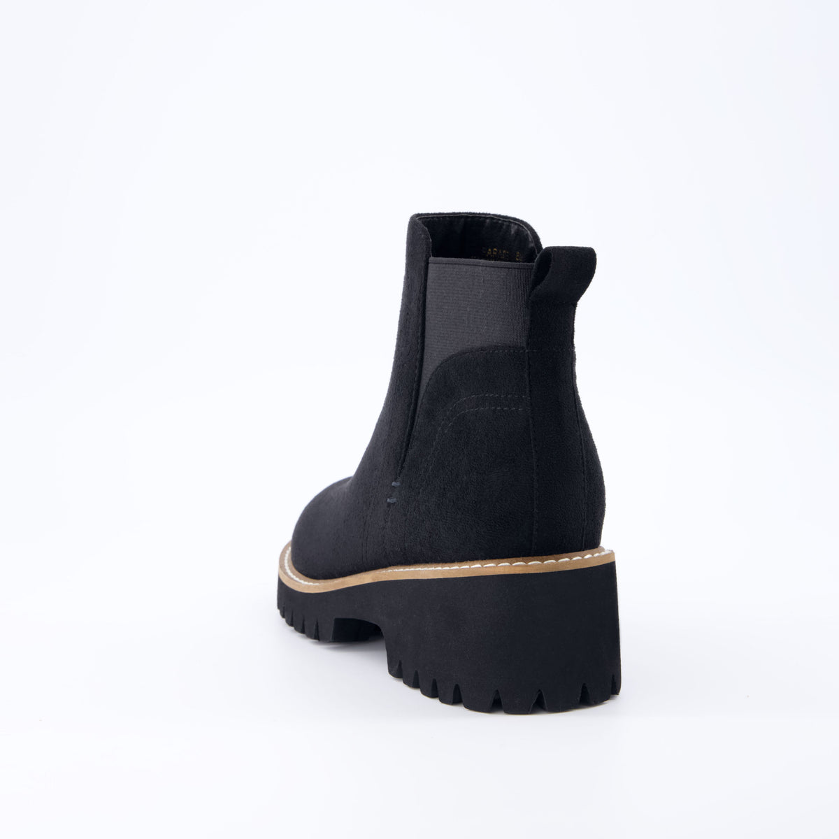 Parade Lug Sole Boot Black
