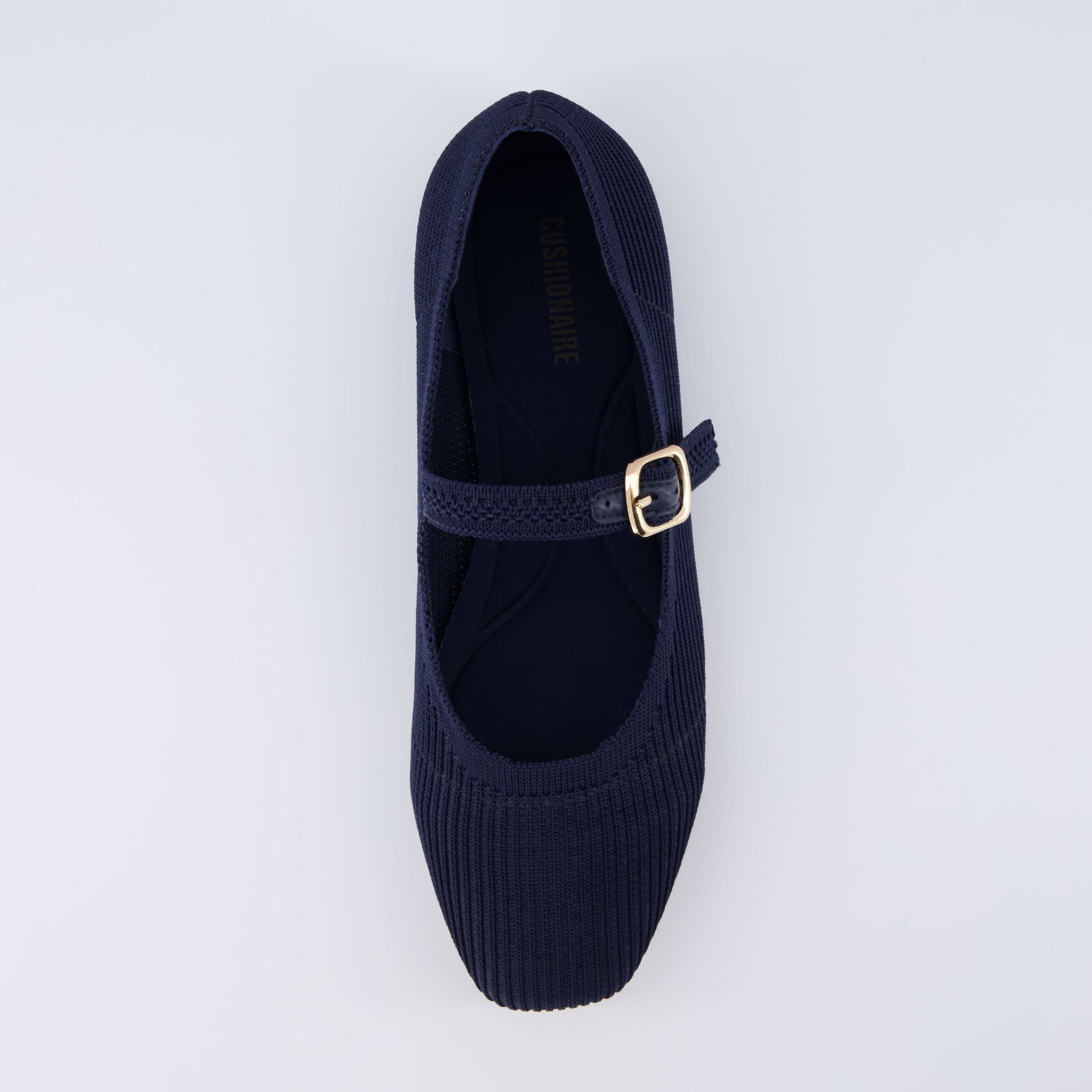 Petal Mary Jane Knit Flat Navy