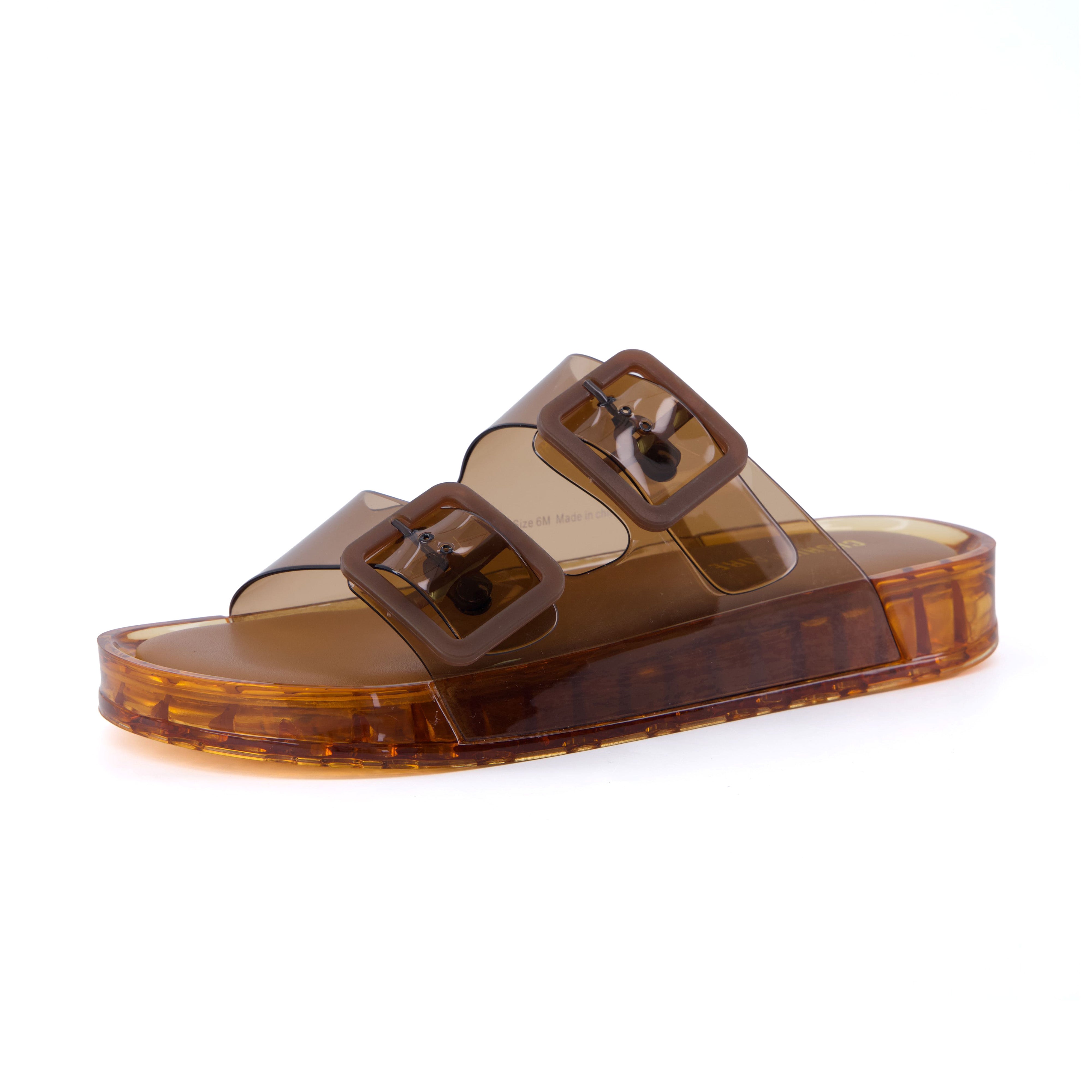 Pool Slip-On Slides Amber Medium
