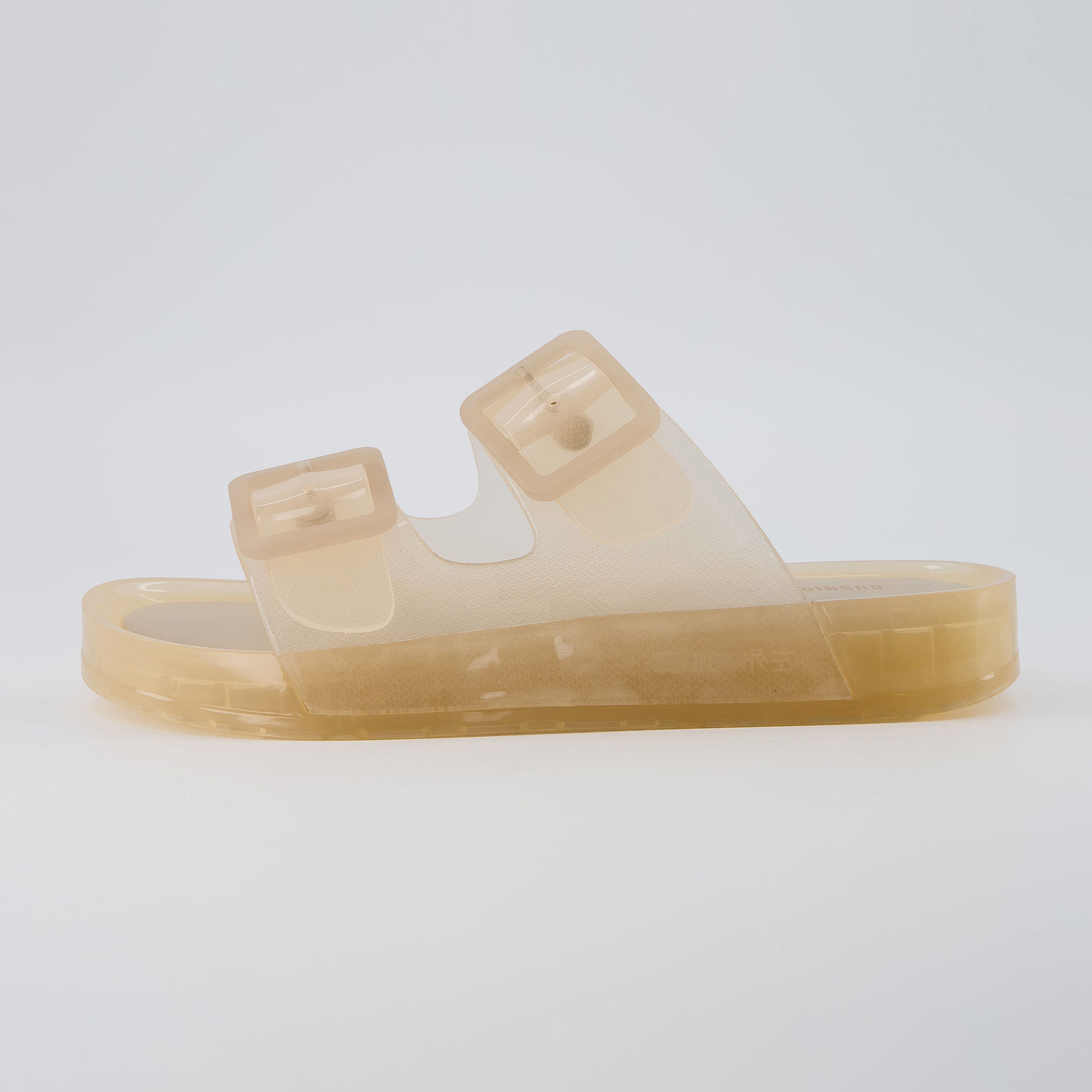 Pool Jelly Slide Sandal Champagne Medium