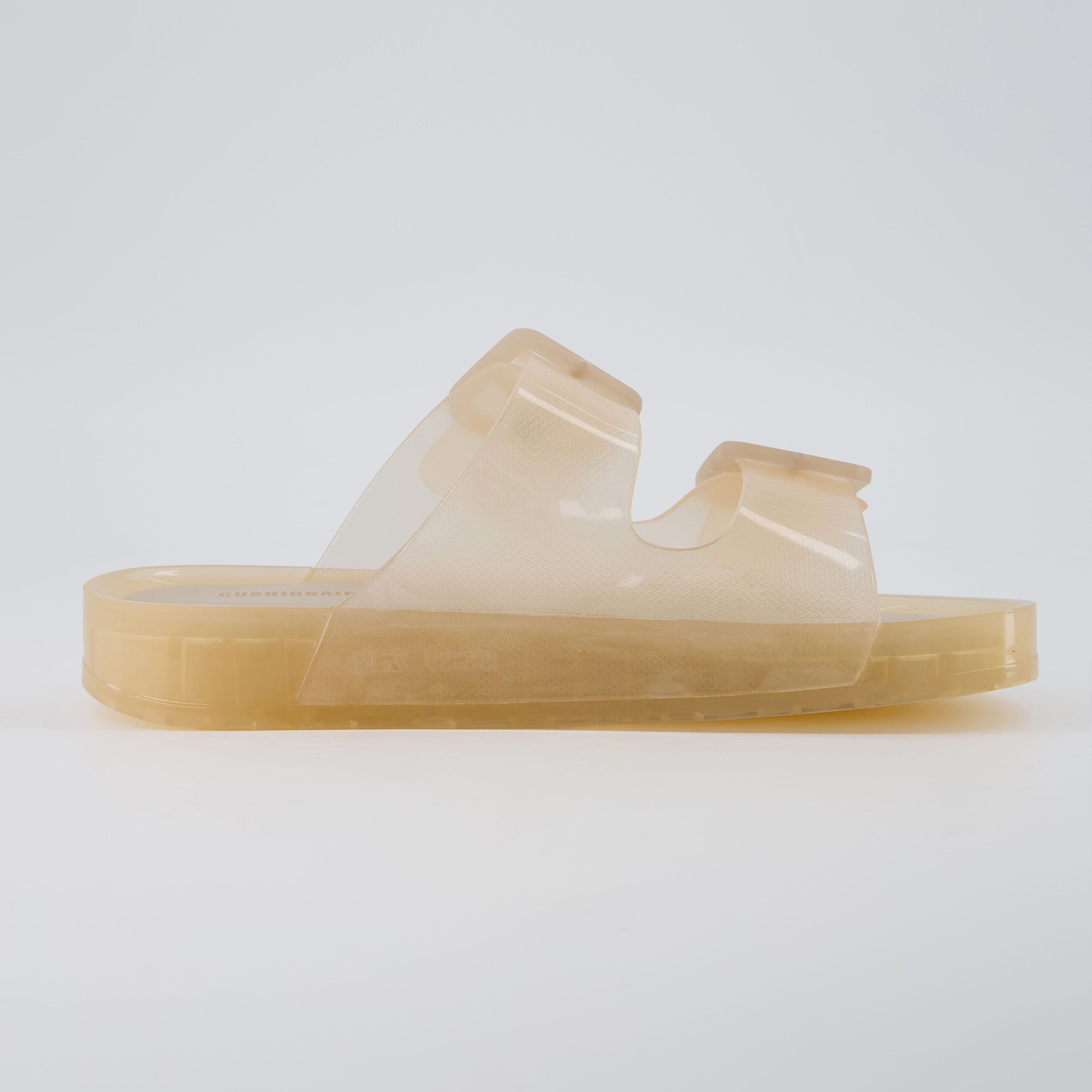 Pool Slide Sandals Champagne Medium