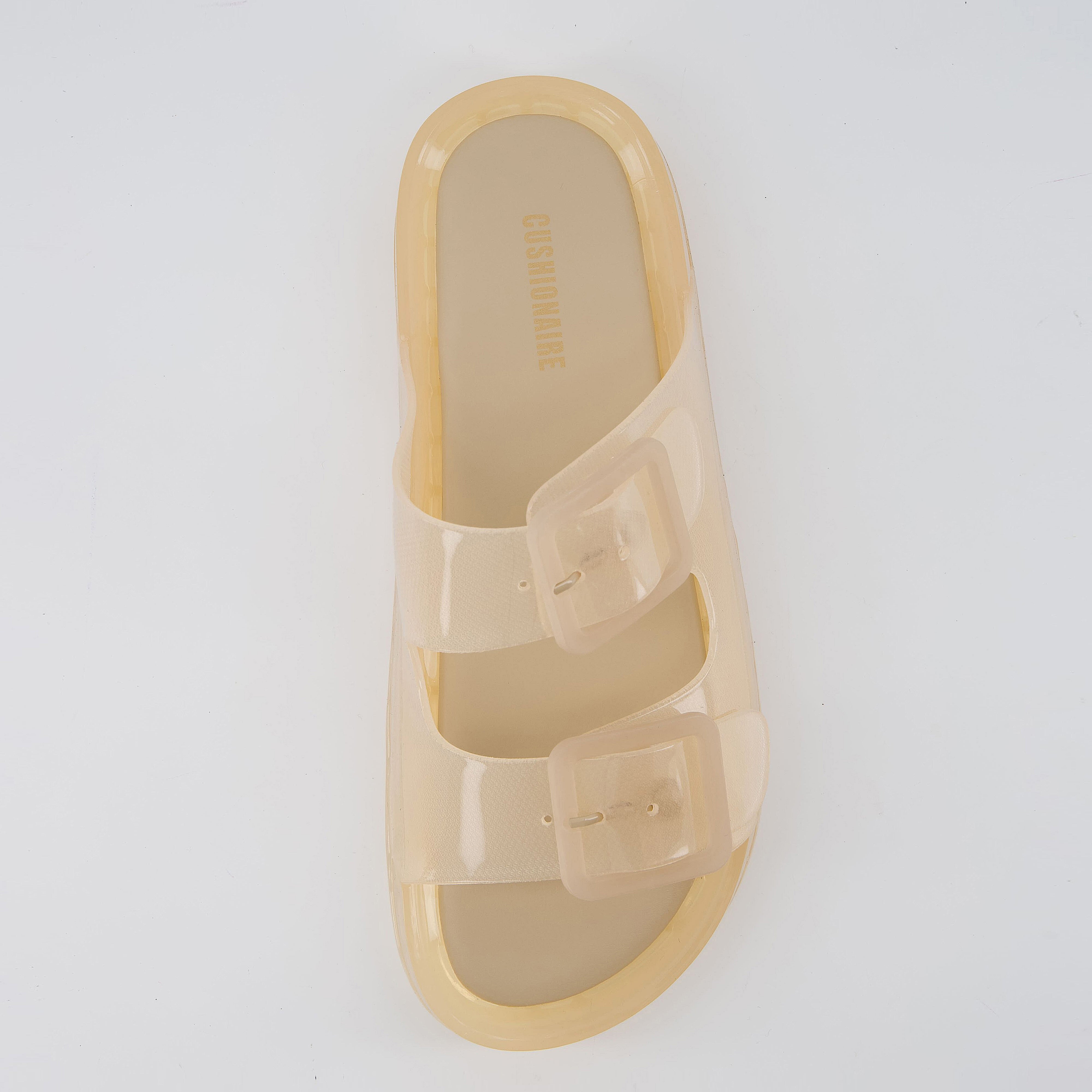 Pool Slide Sandals Champagne Medium