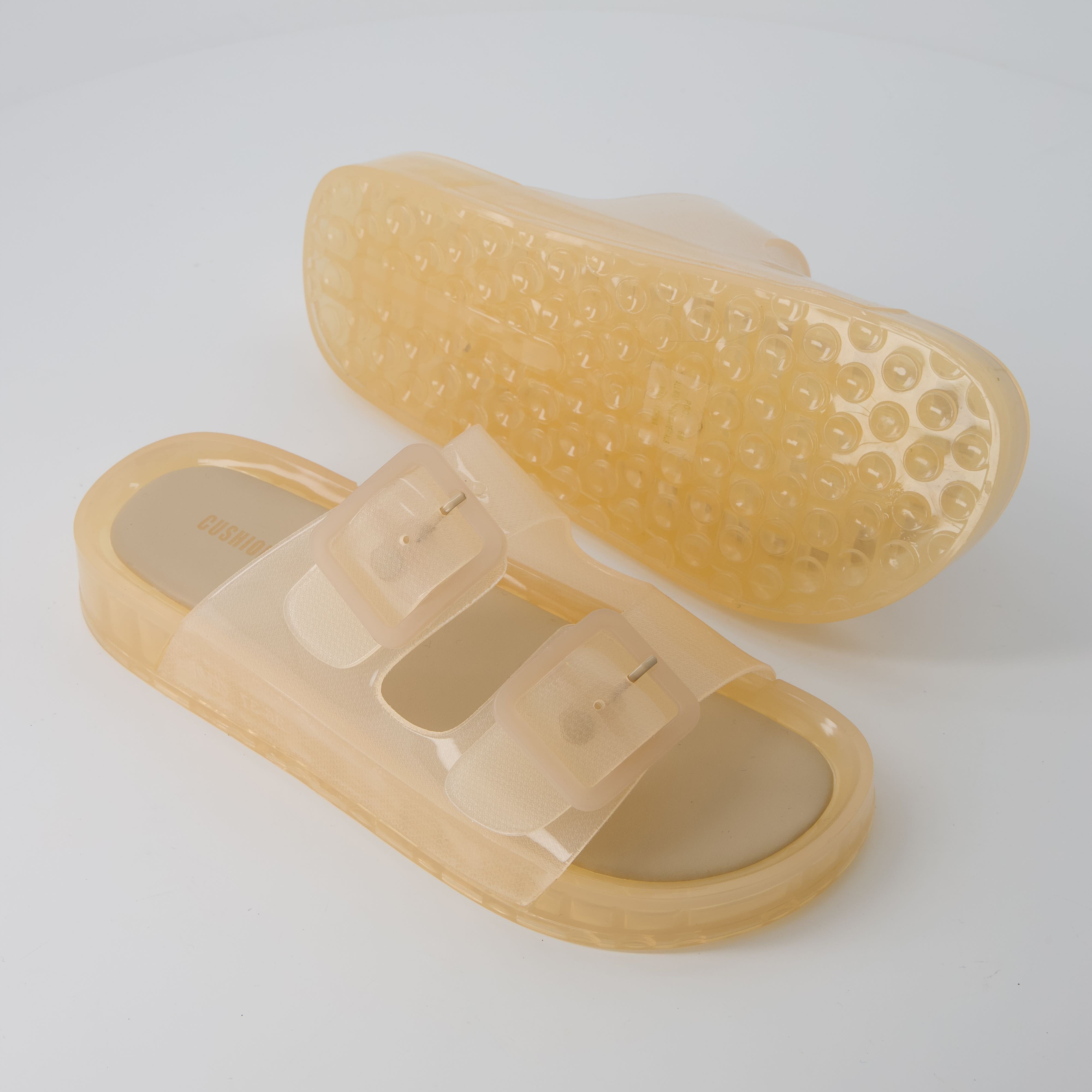 Pool Jelly Slide Sandal Champagne Medium