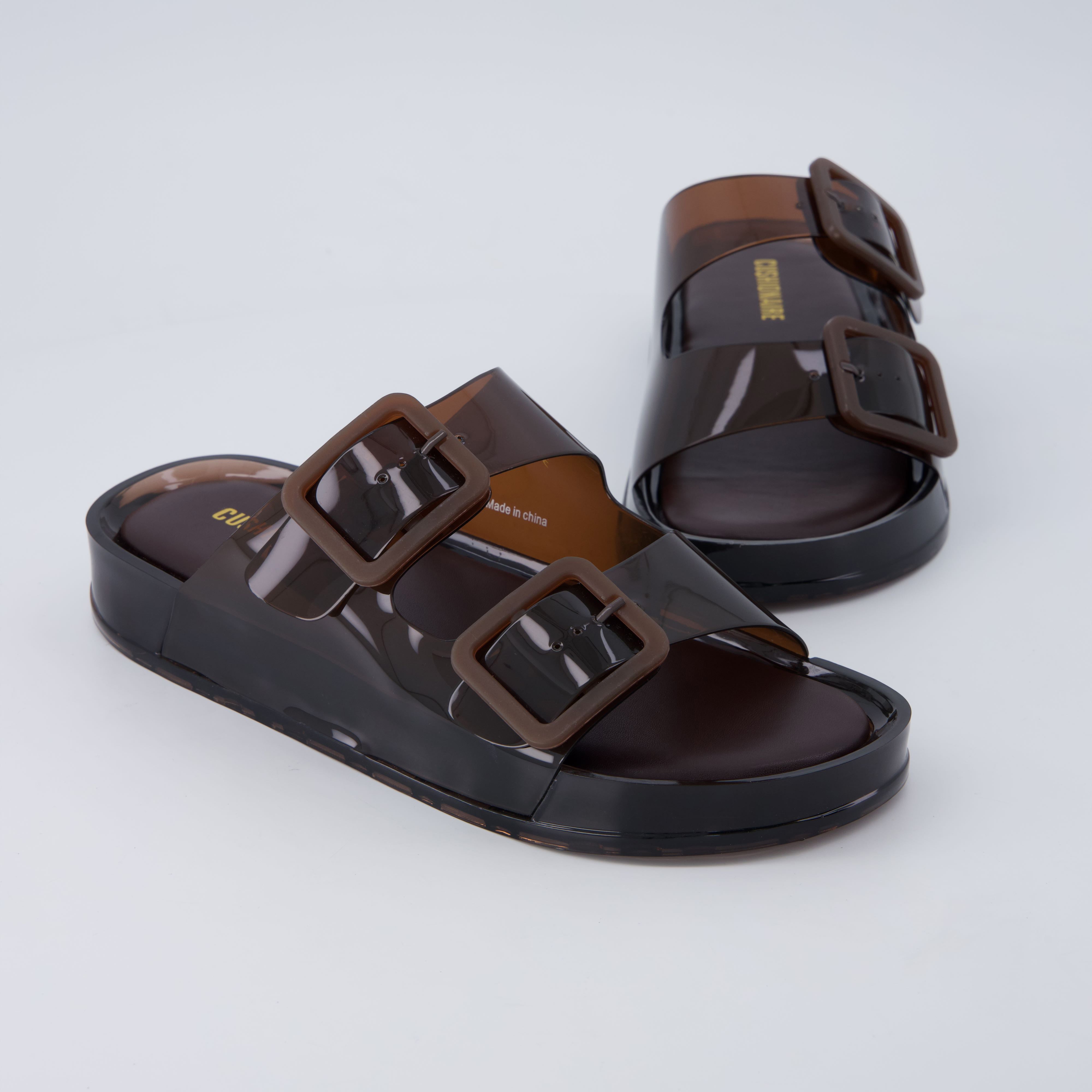Pool Slip-On Slides Chocolate Medium