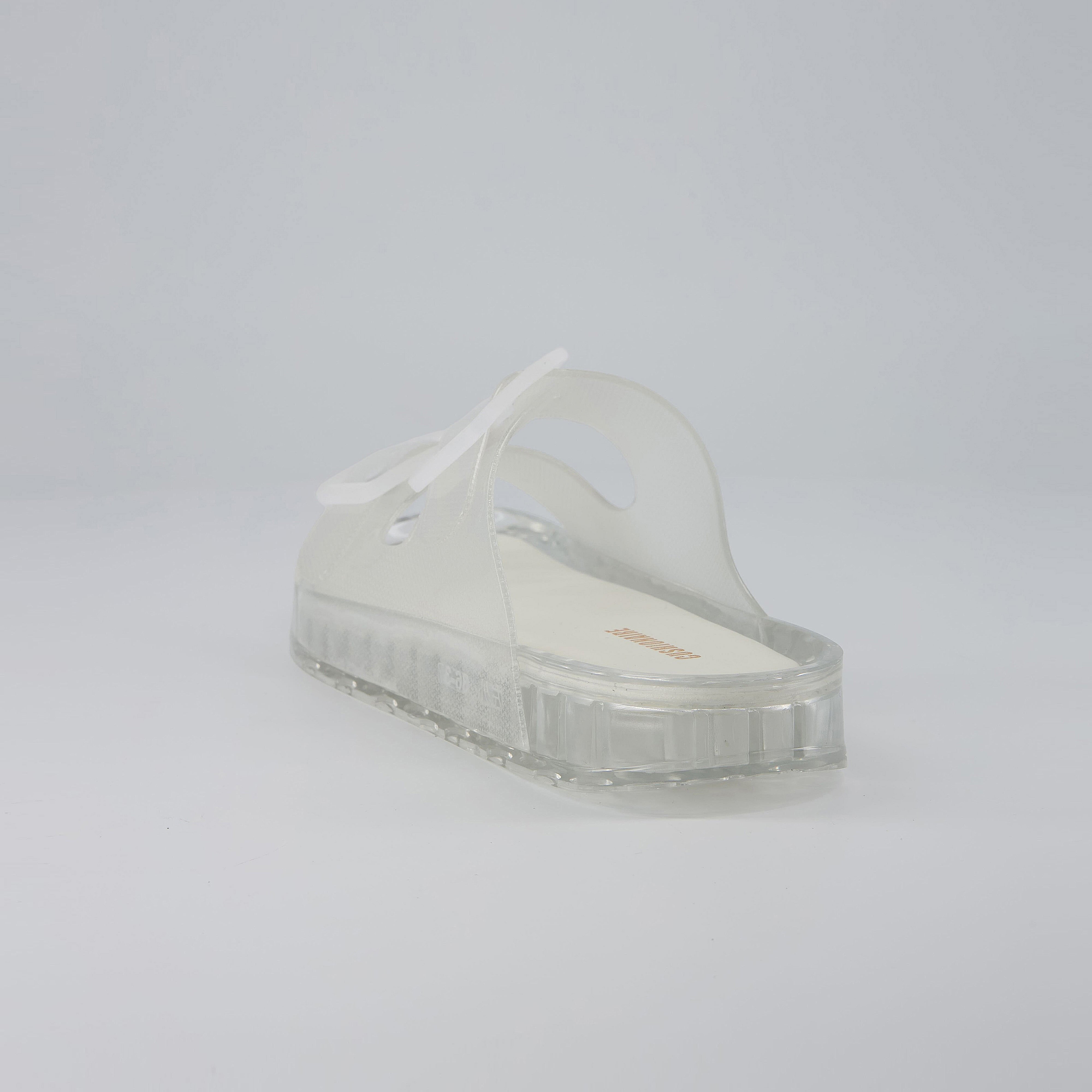 Pool Slide Sandals Clear Medium