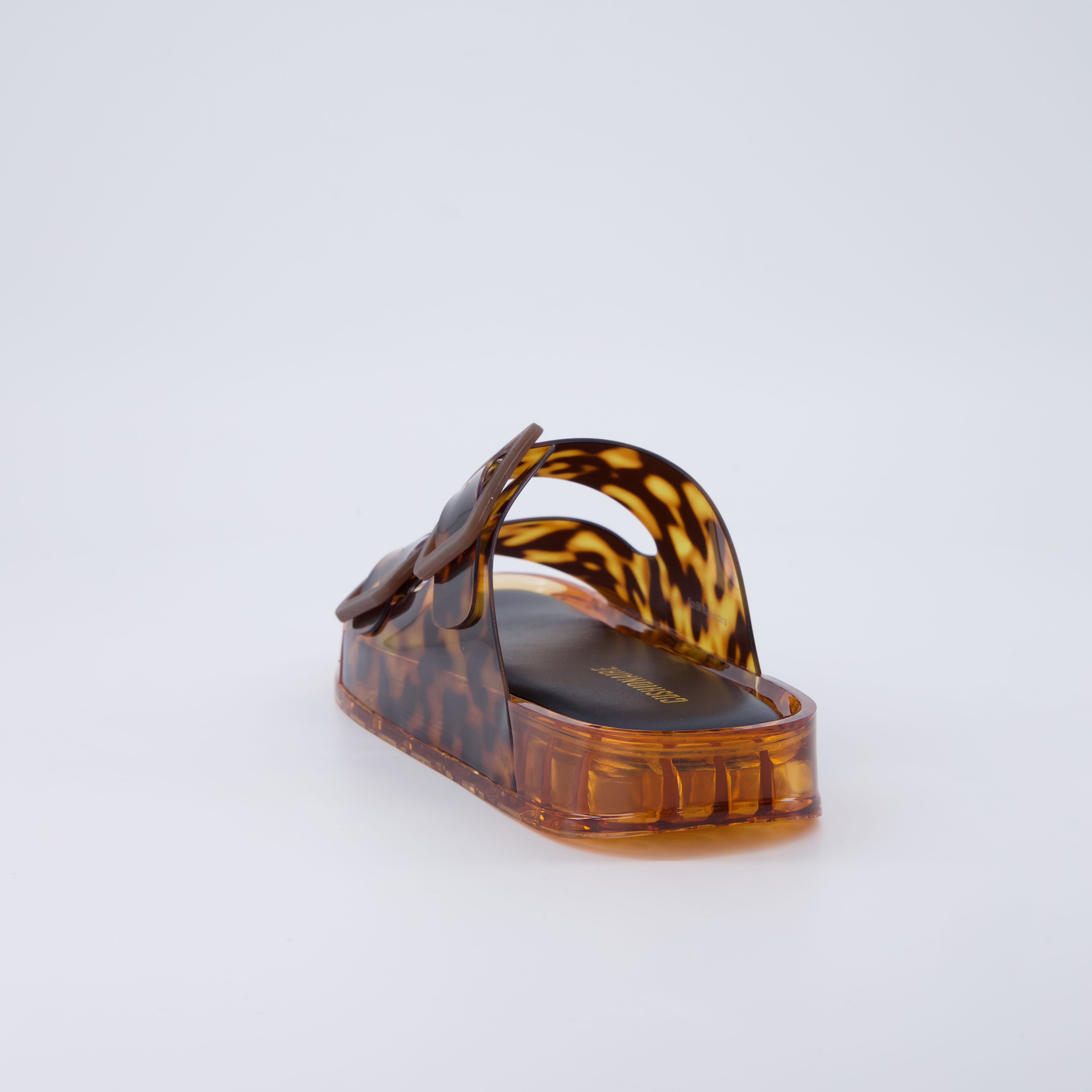 Pool Slip-On Slides Tortie Medium