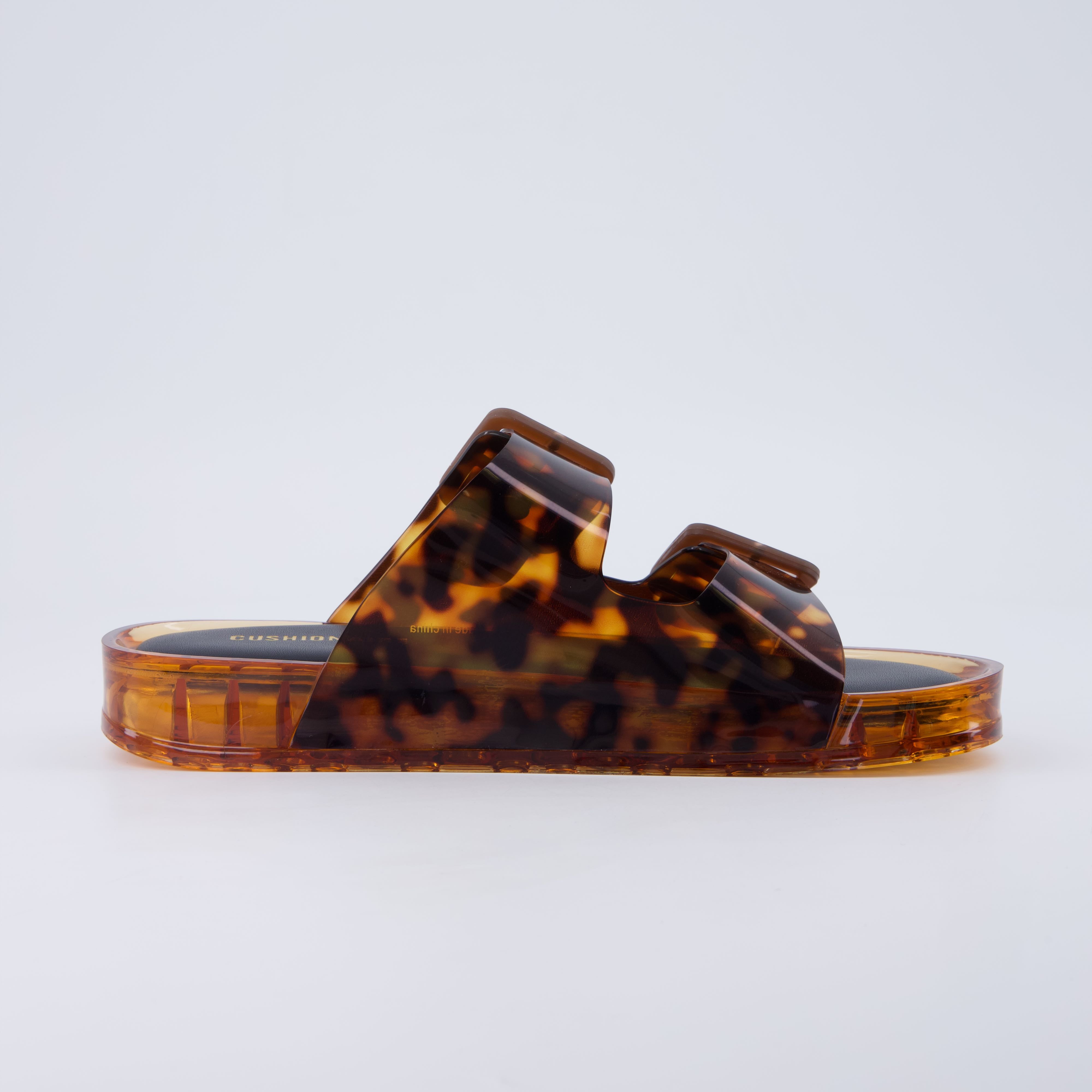 Pool Slip-On Slides Tortie Medium