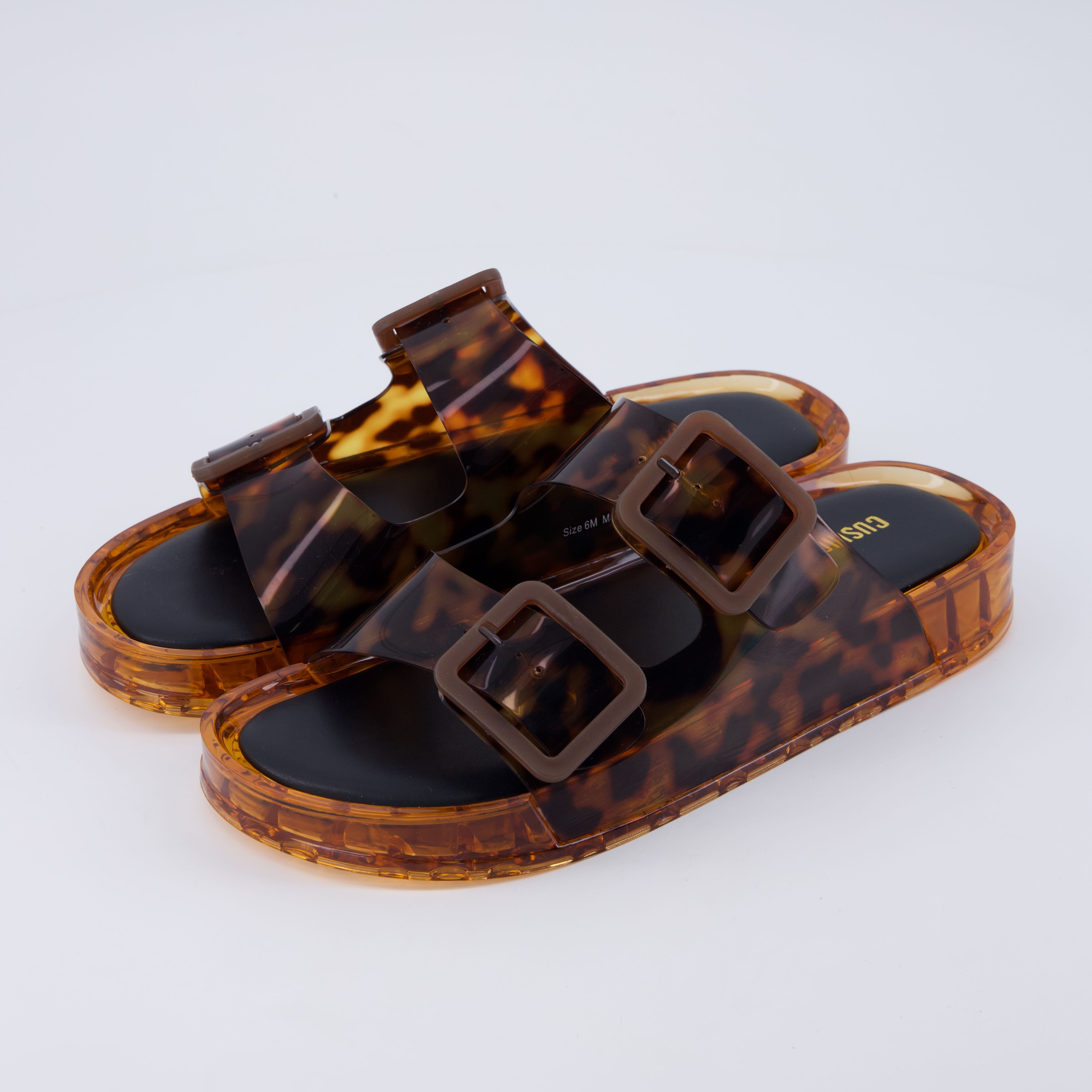 Pool Jelly Slide Sandal Tortoise Medium