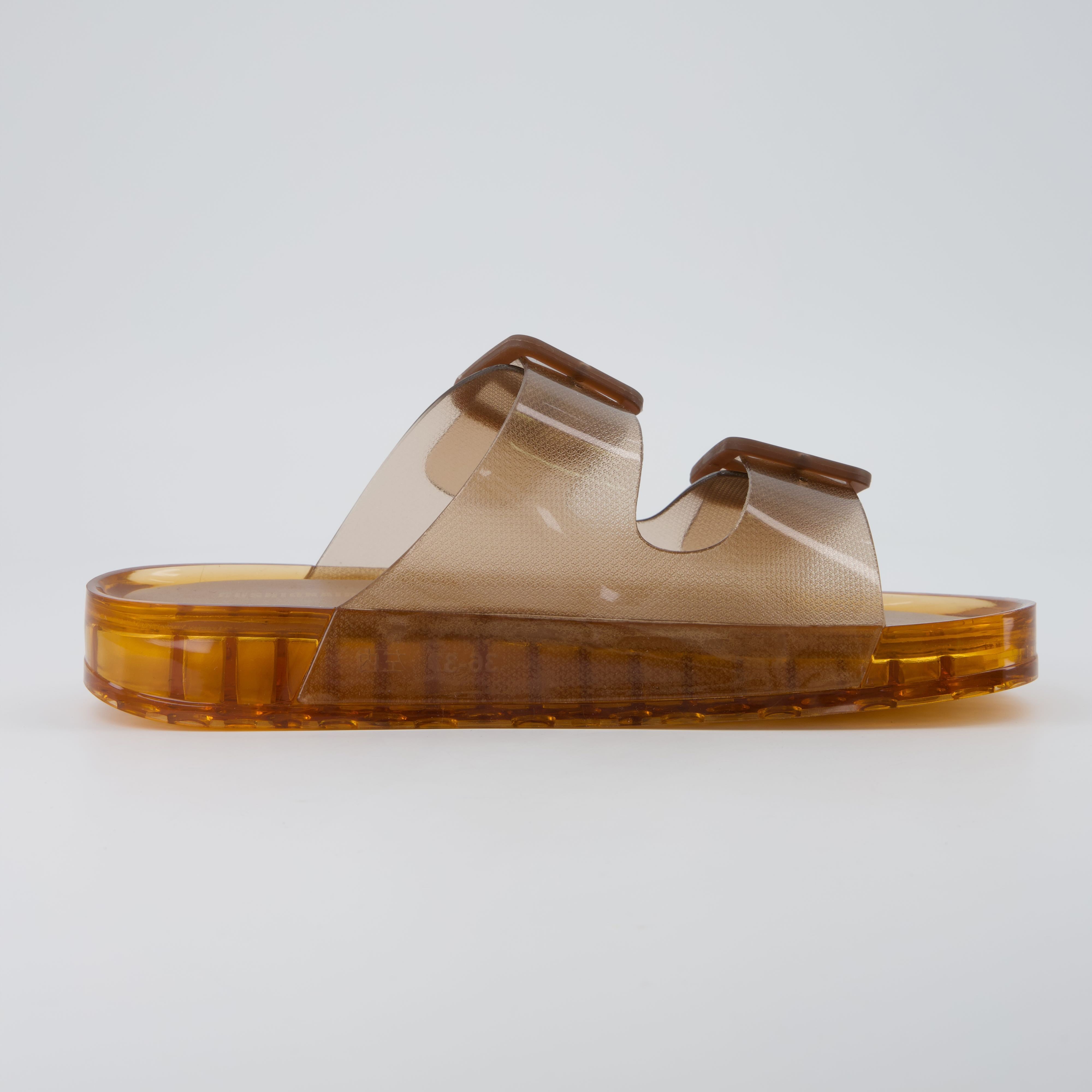 Pool Slide Sandals Whiskey Medium