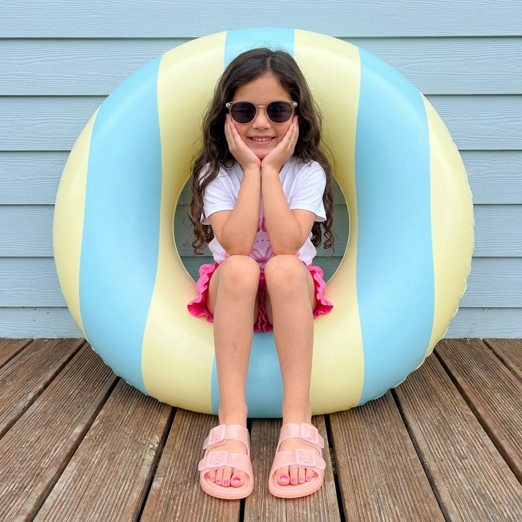 Pool-K Jelly Sandals Pink Medium
