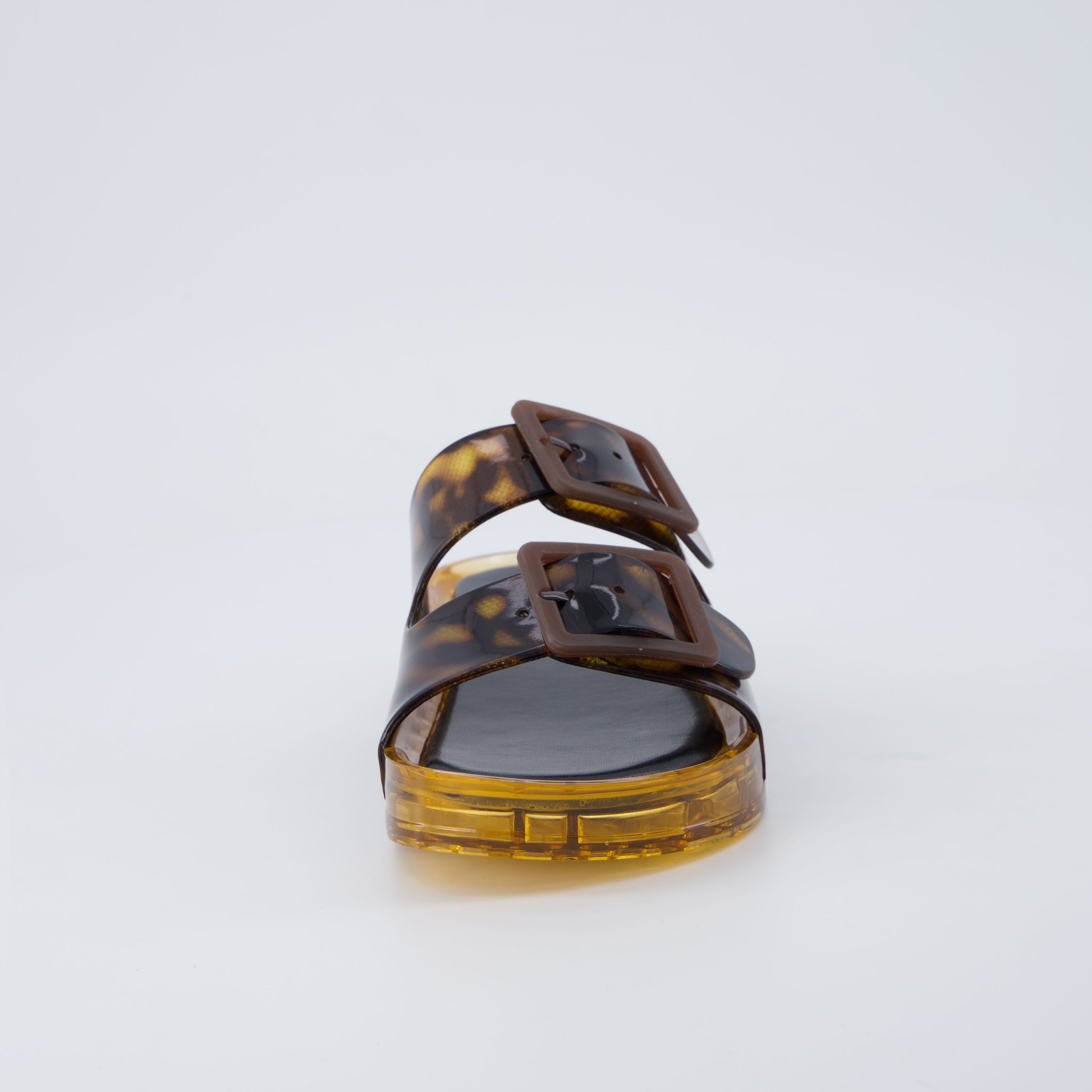 Pool-K Jelly Sandals Brown Medium