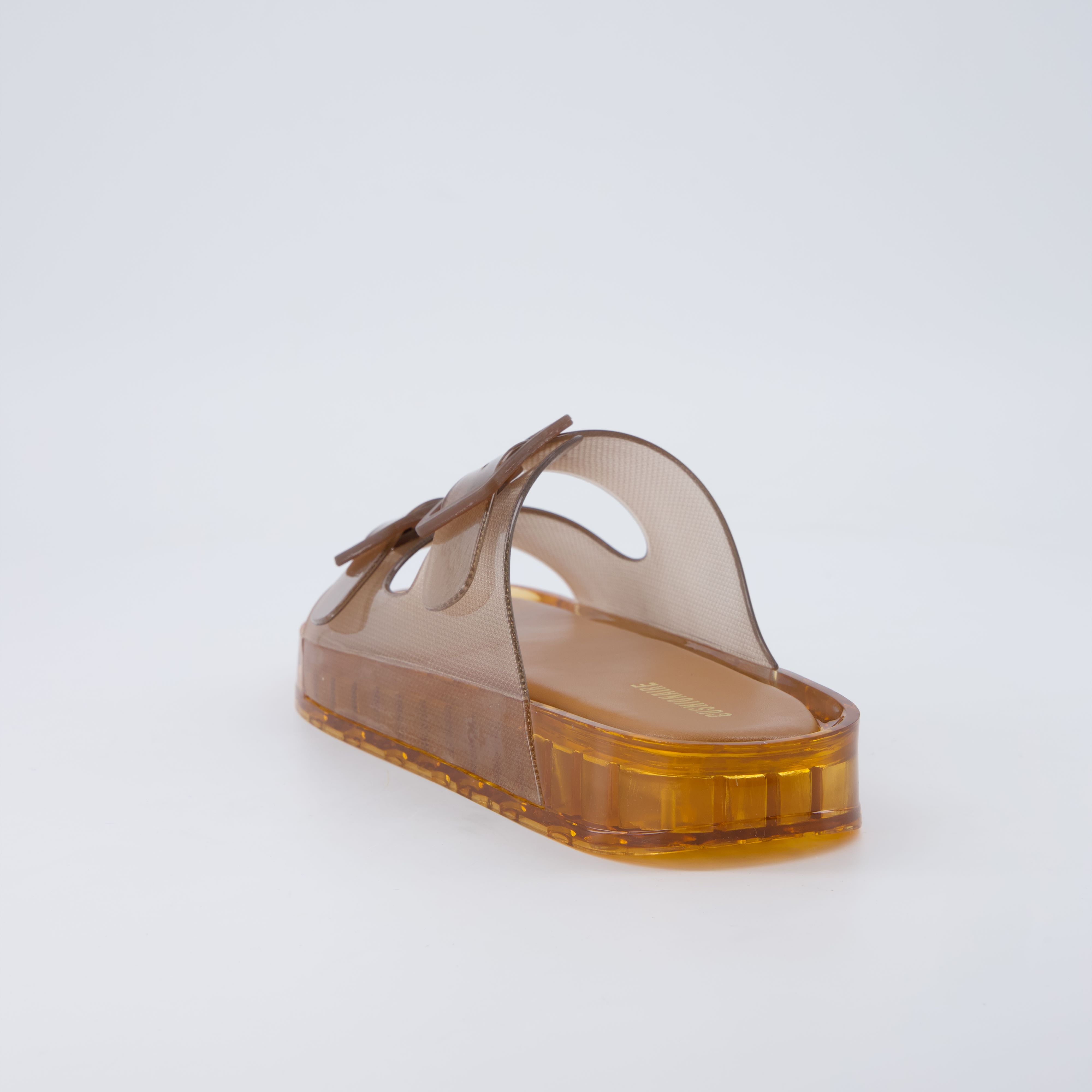 Pool-K Jelly Sandals Brown Medium