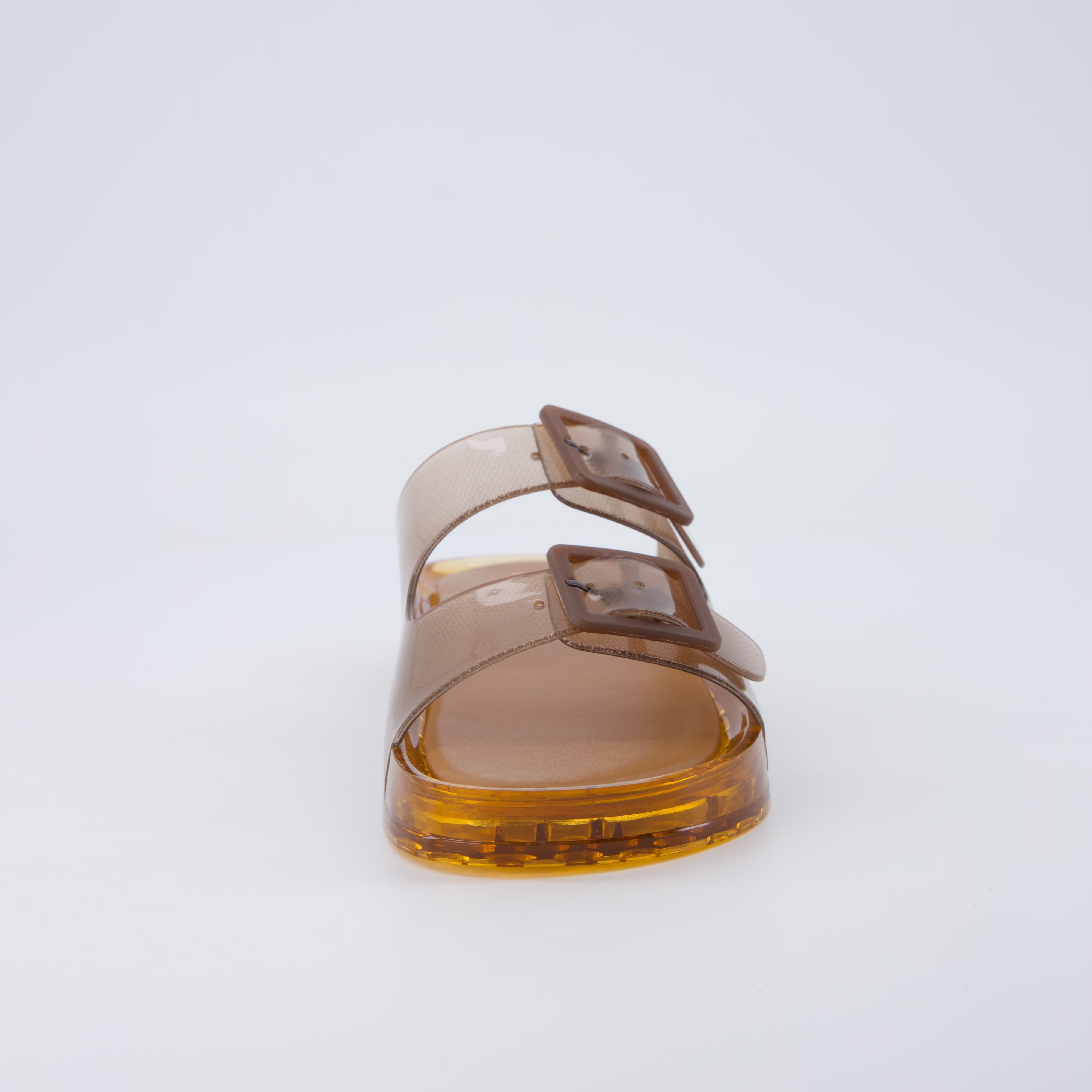 Pool-K Jelly Sandals Brown Medium