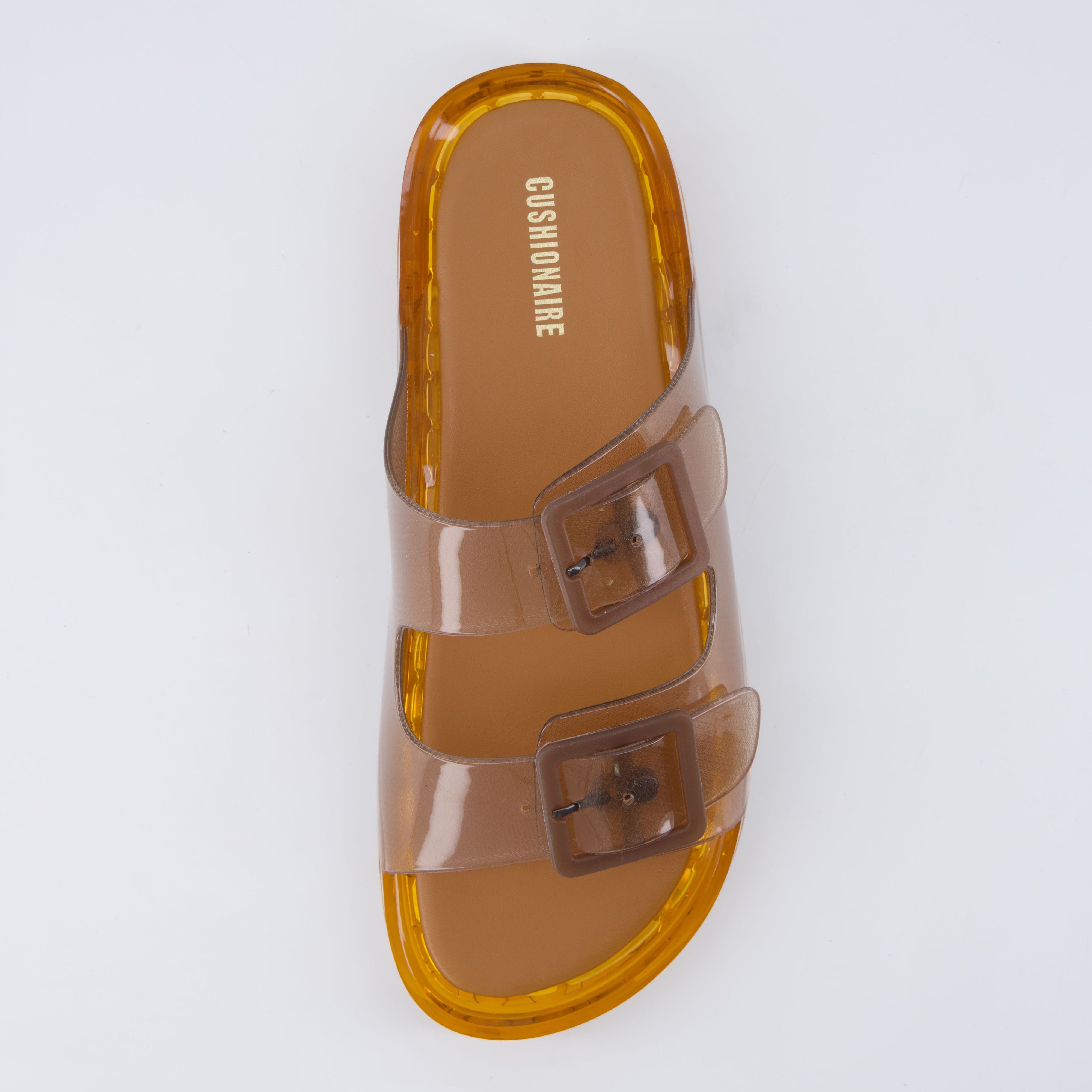 Pool-K Jelly Sandals Brown Medium