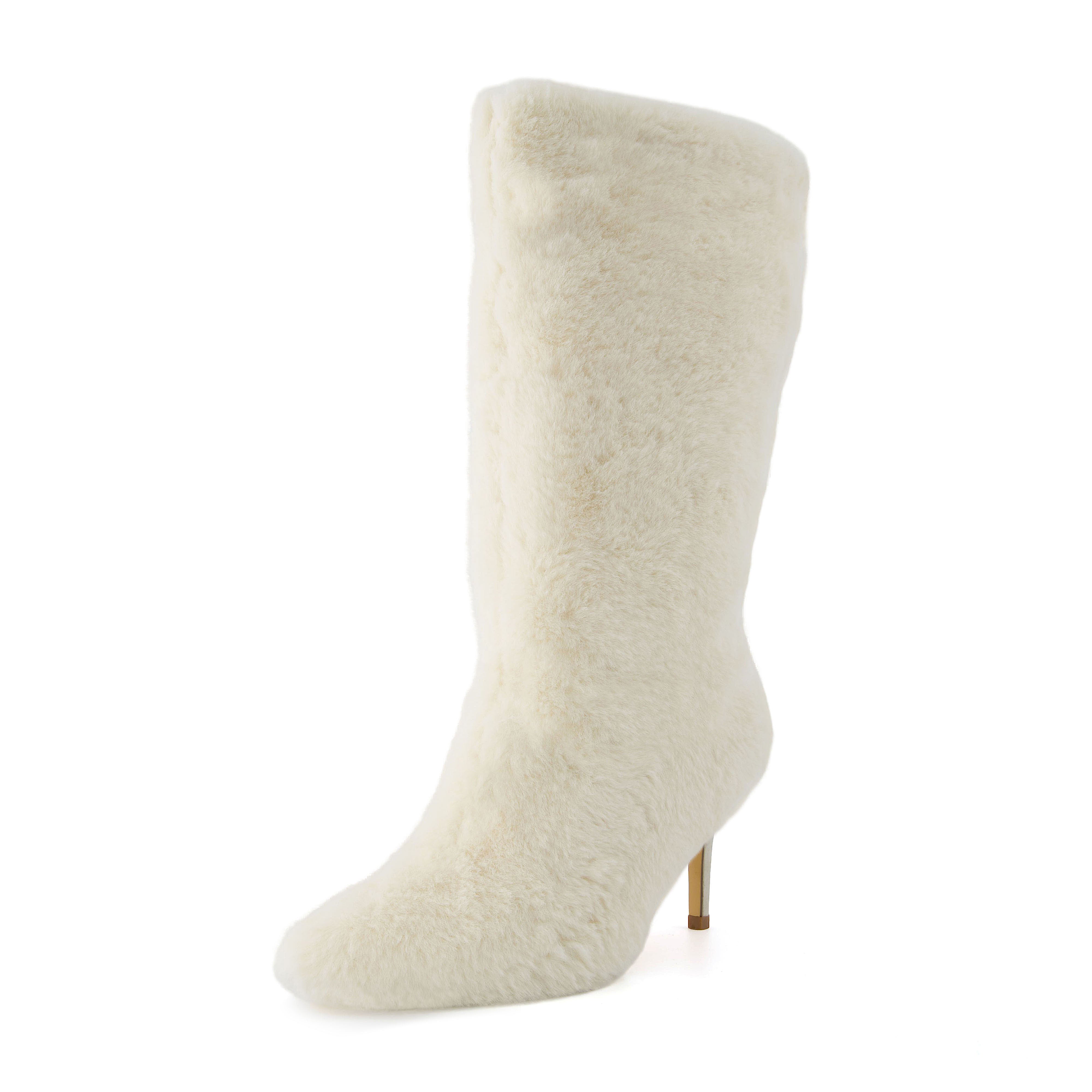 Posh Shearling Boot Cream