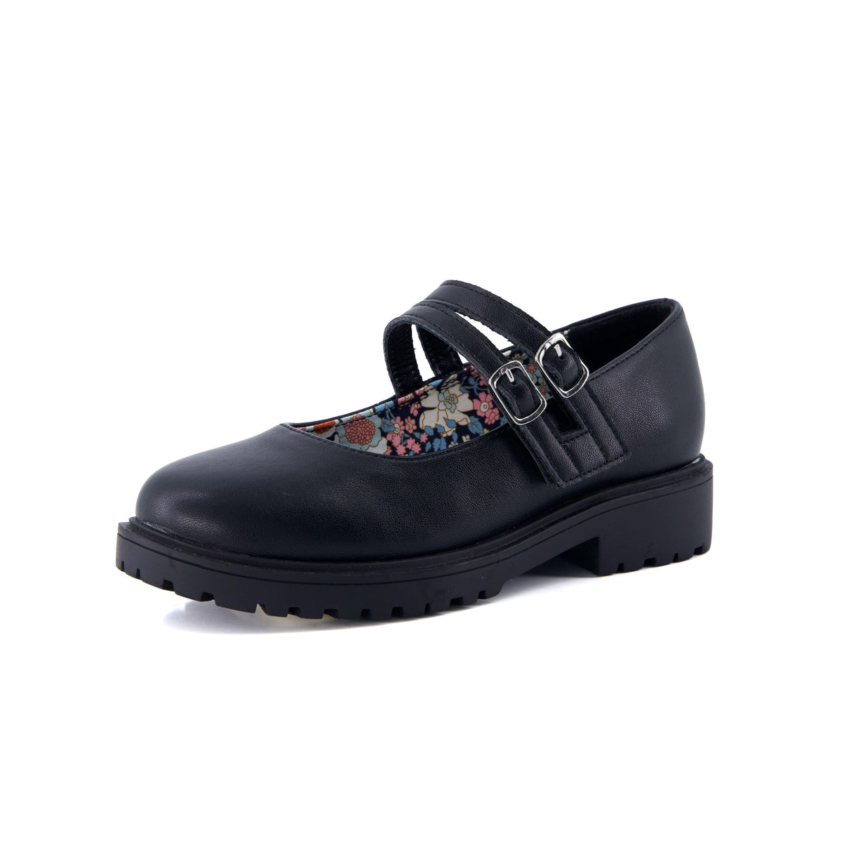 Reba Girls Mary Jane Shoes Black Medium
