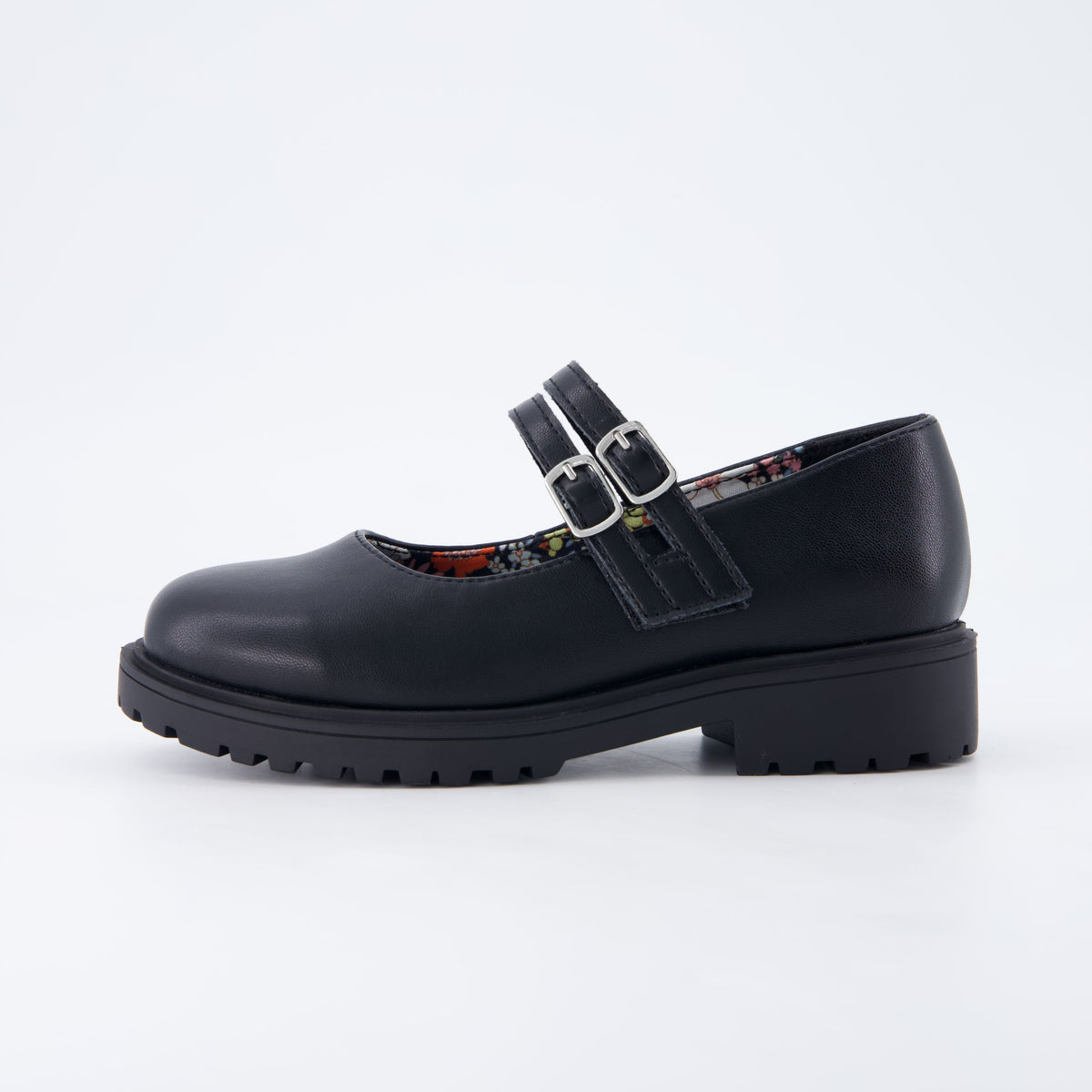 Reba Girls Mary Jane Shoes Black Medium