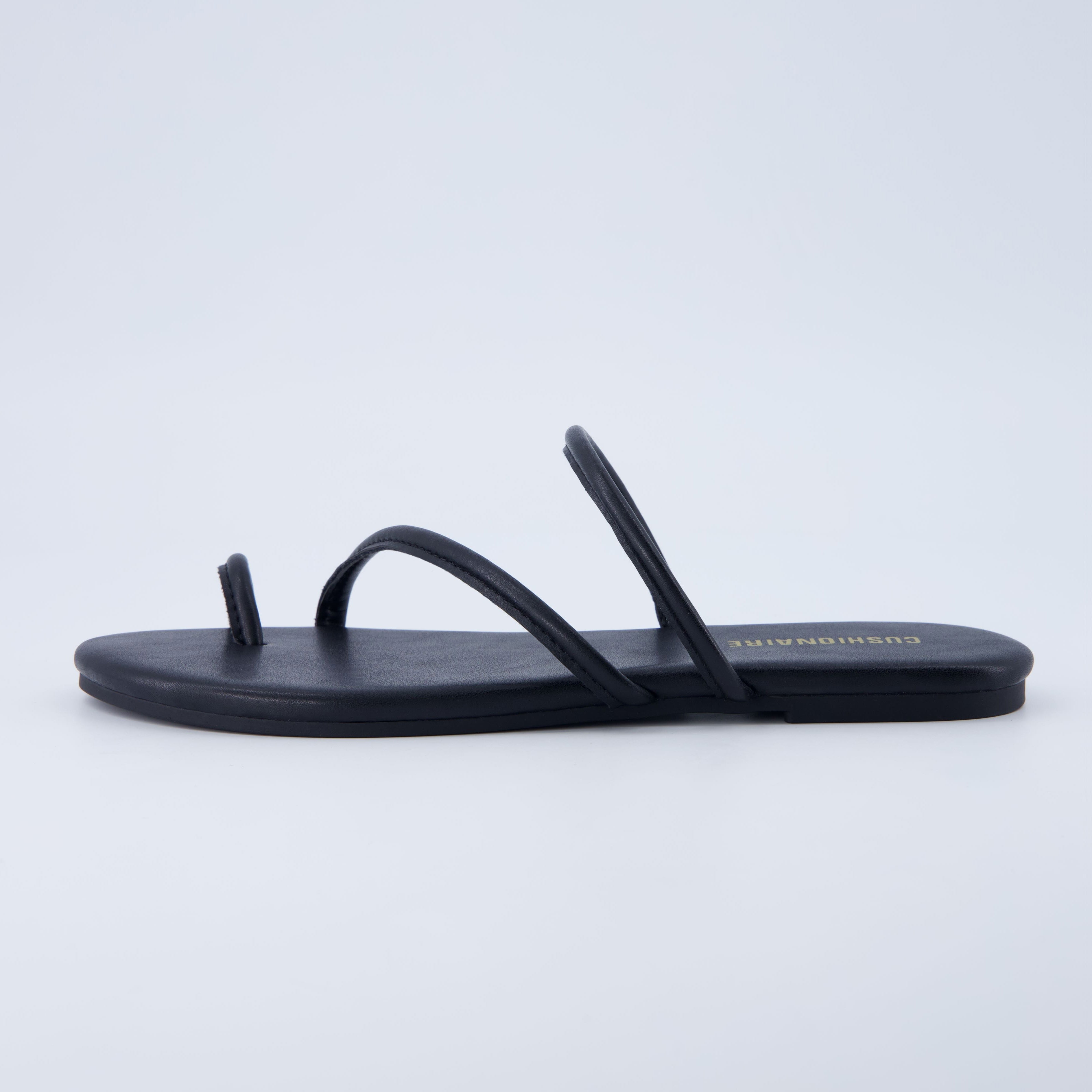 Resort Flat Sandal Black