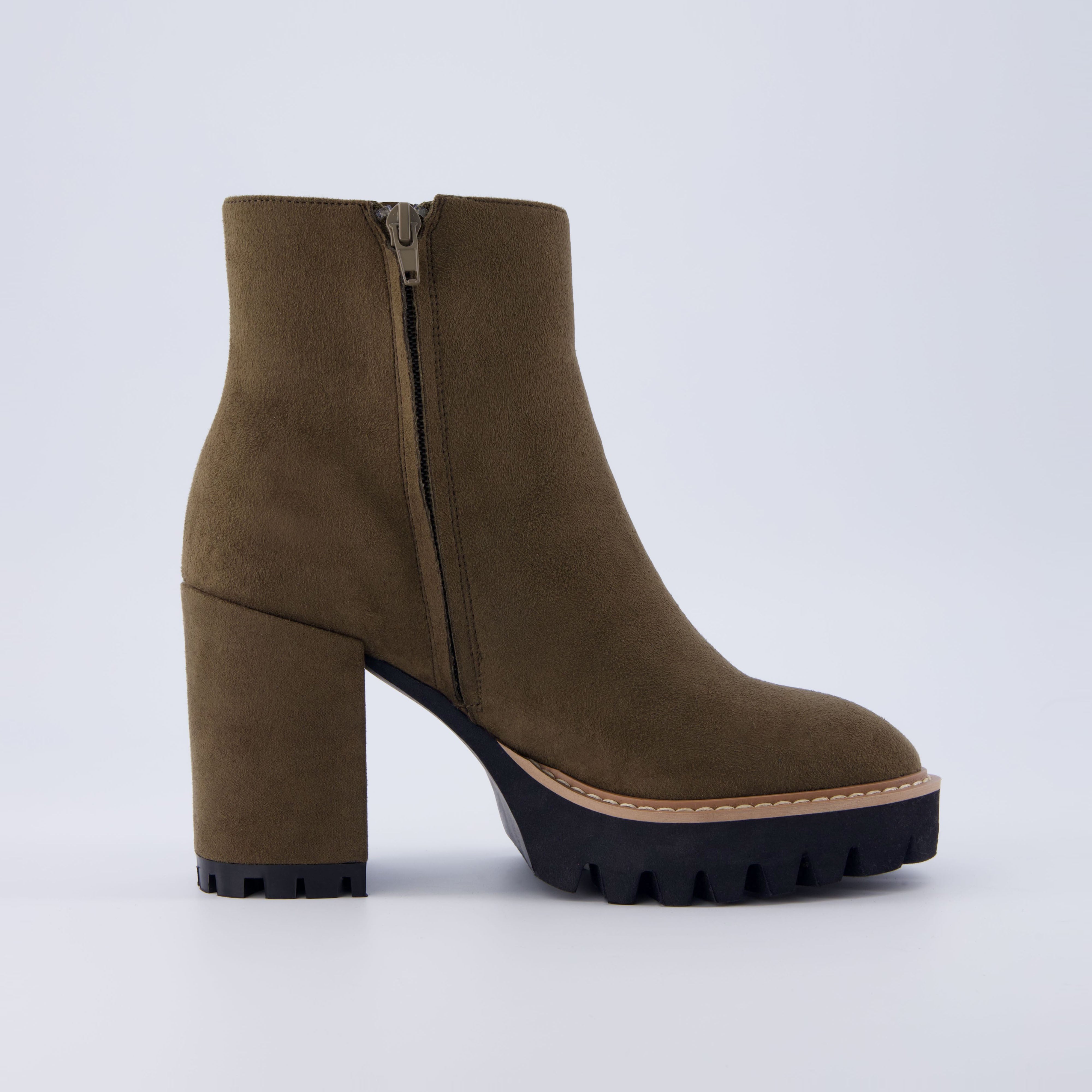 Ringo Platform Boot Olive