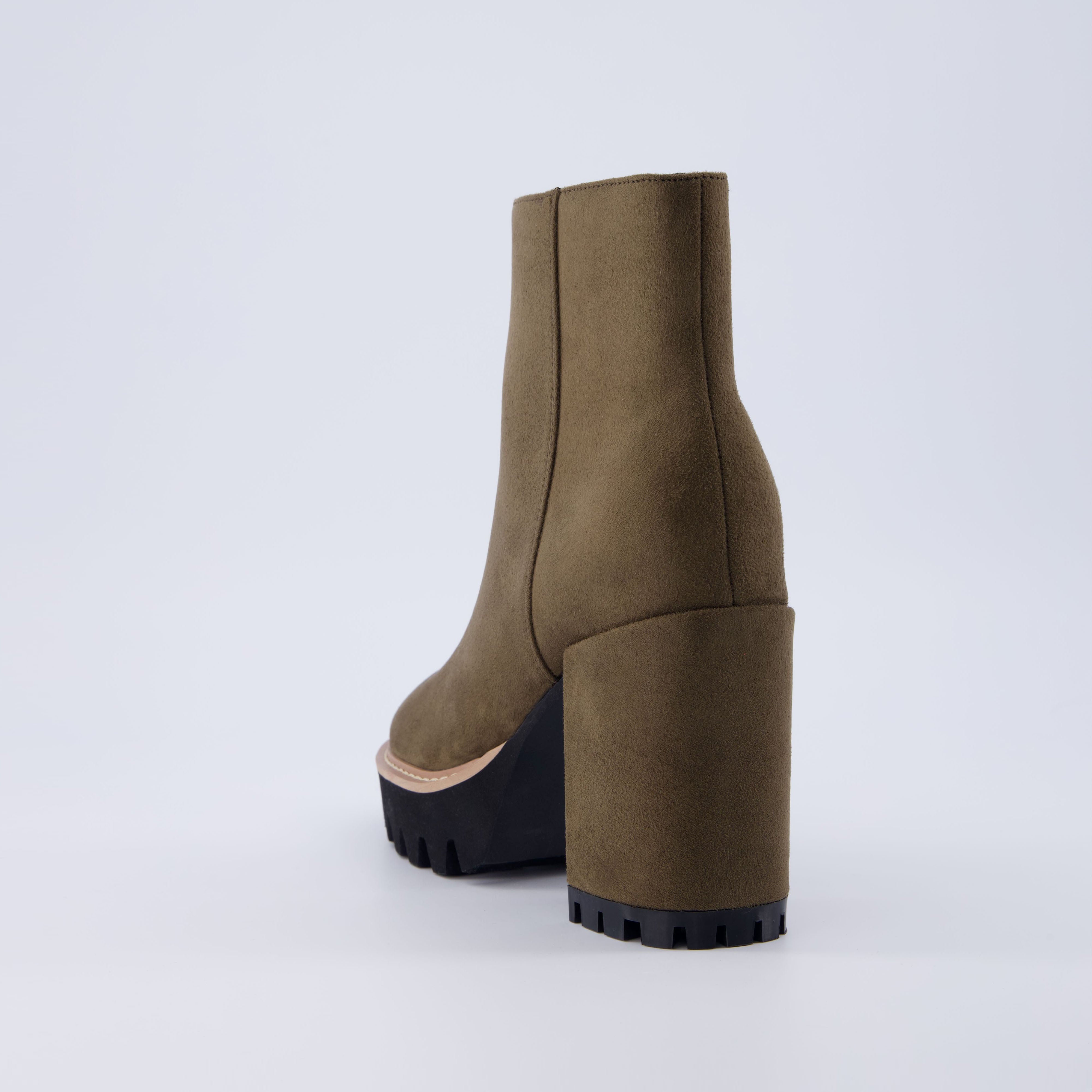 Ringo Platform Boot Olive