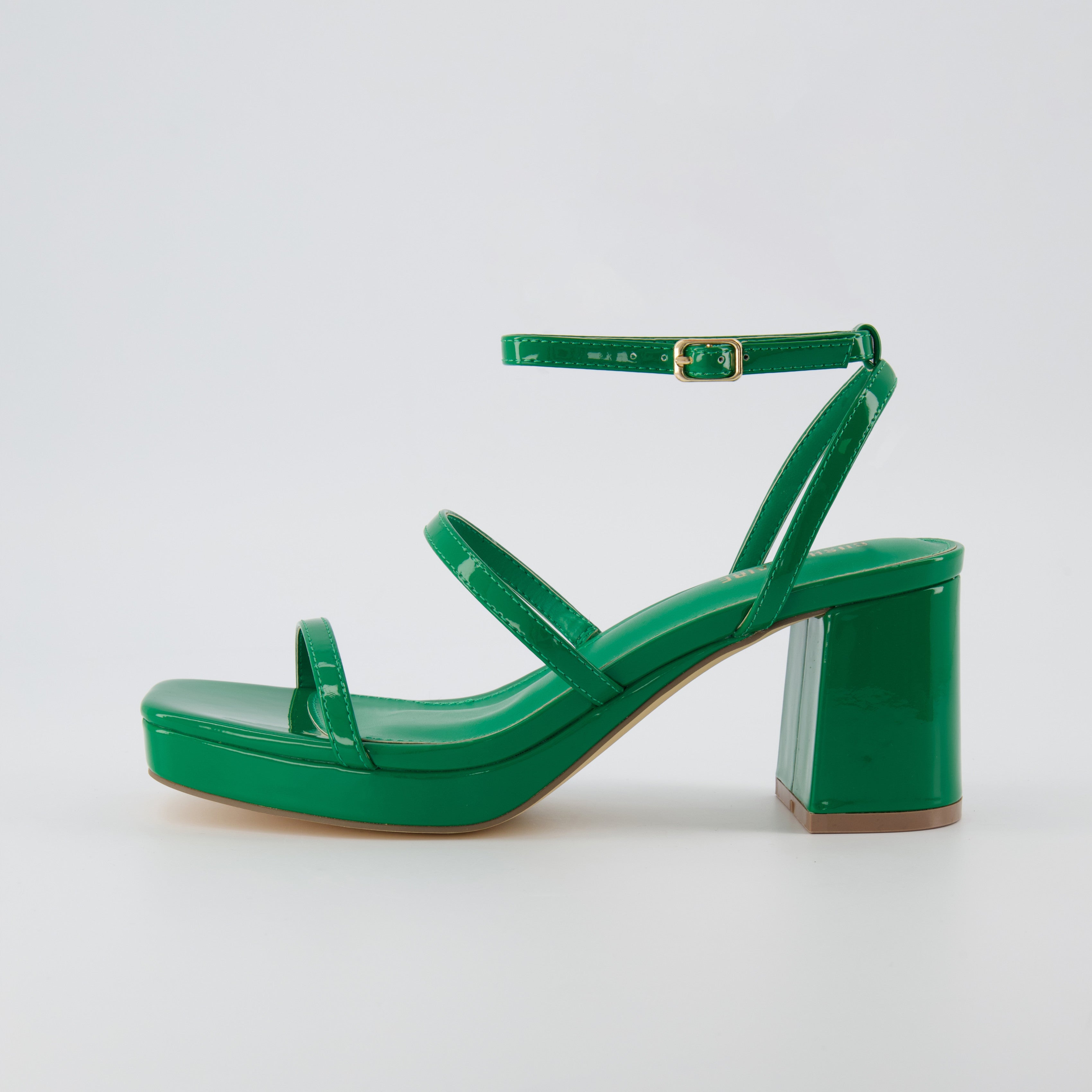 Roma Platform Dress Sandal Kelly Green