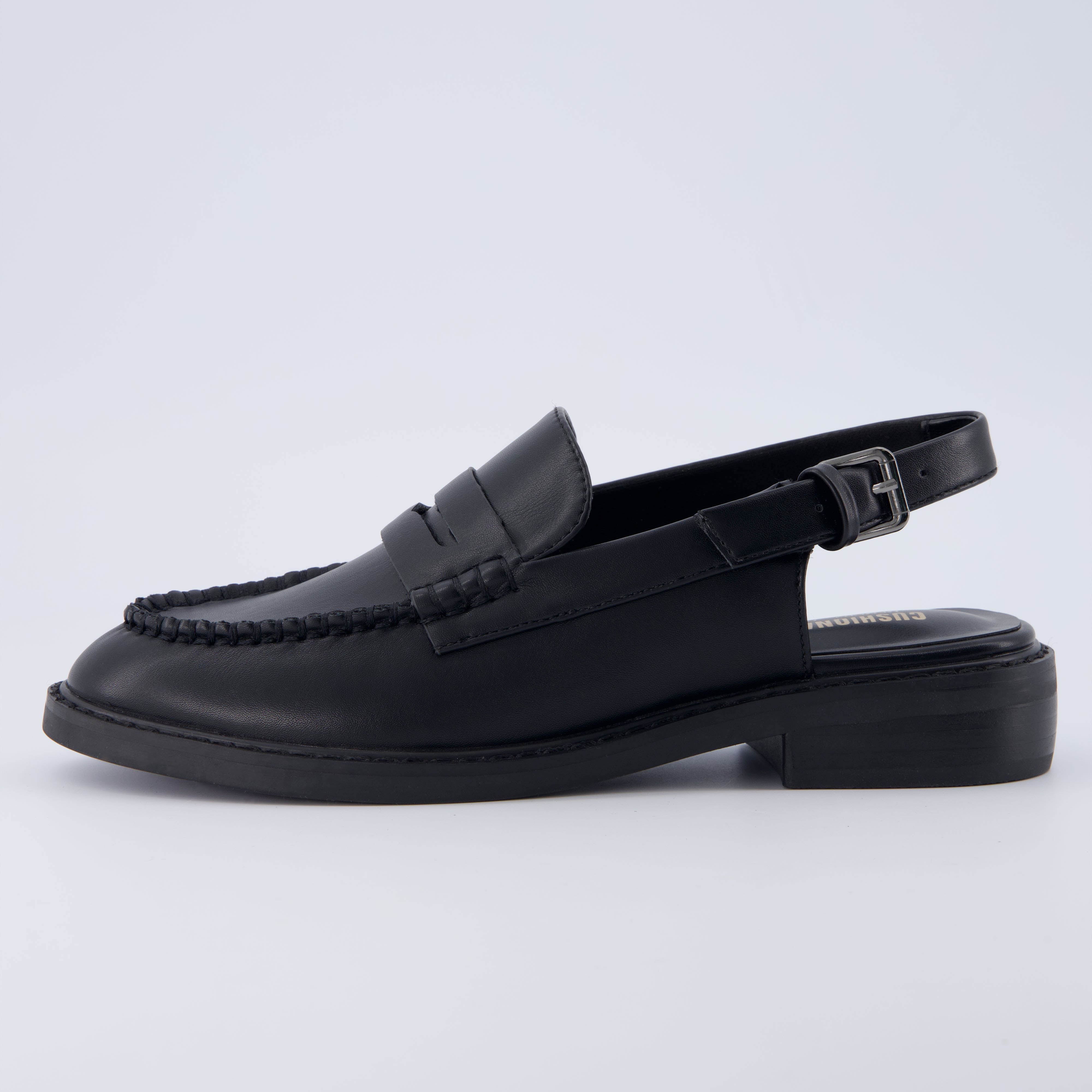 Romance Sling Back Loafer Black