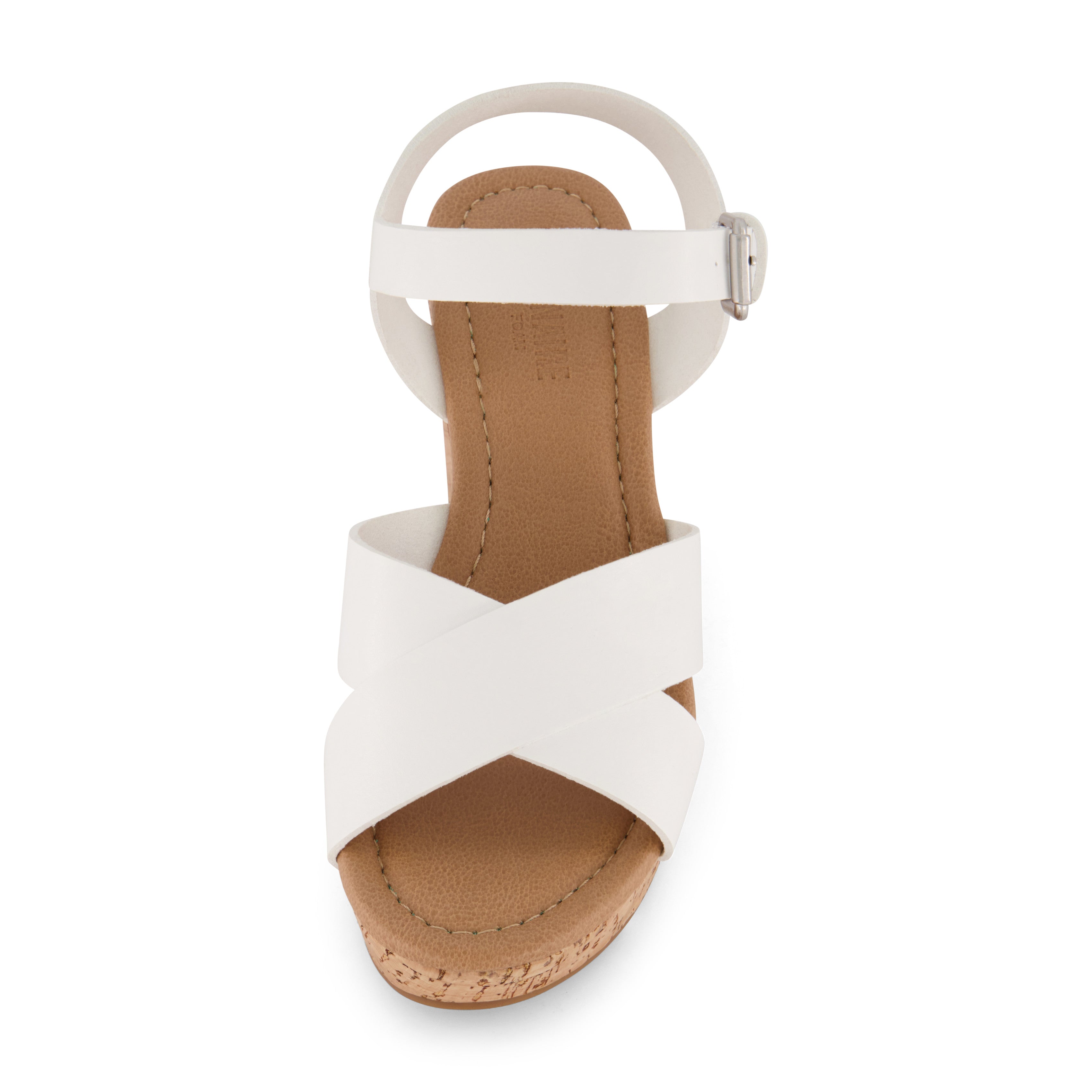 Rosie Cork Wedge Sandal White