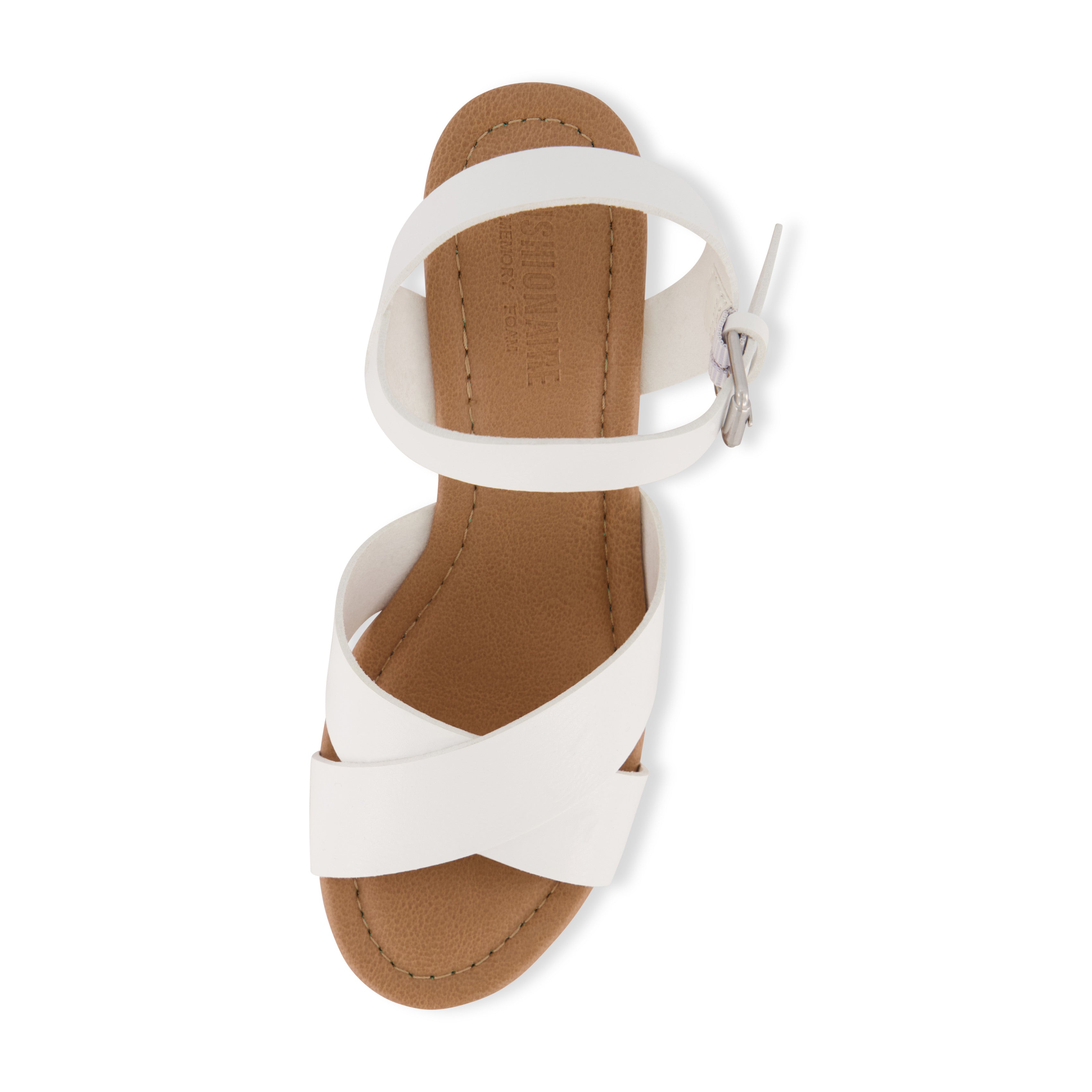 Rosie Cork Wedge Sandal White