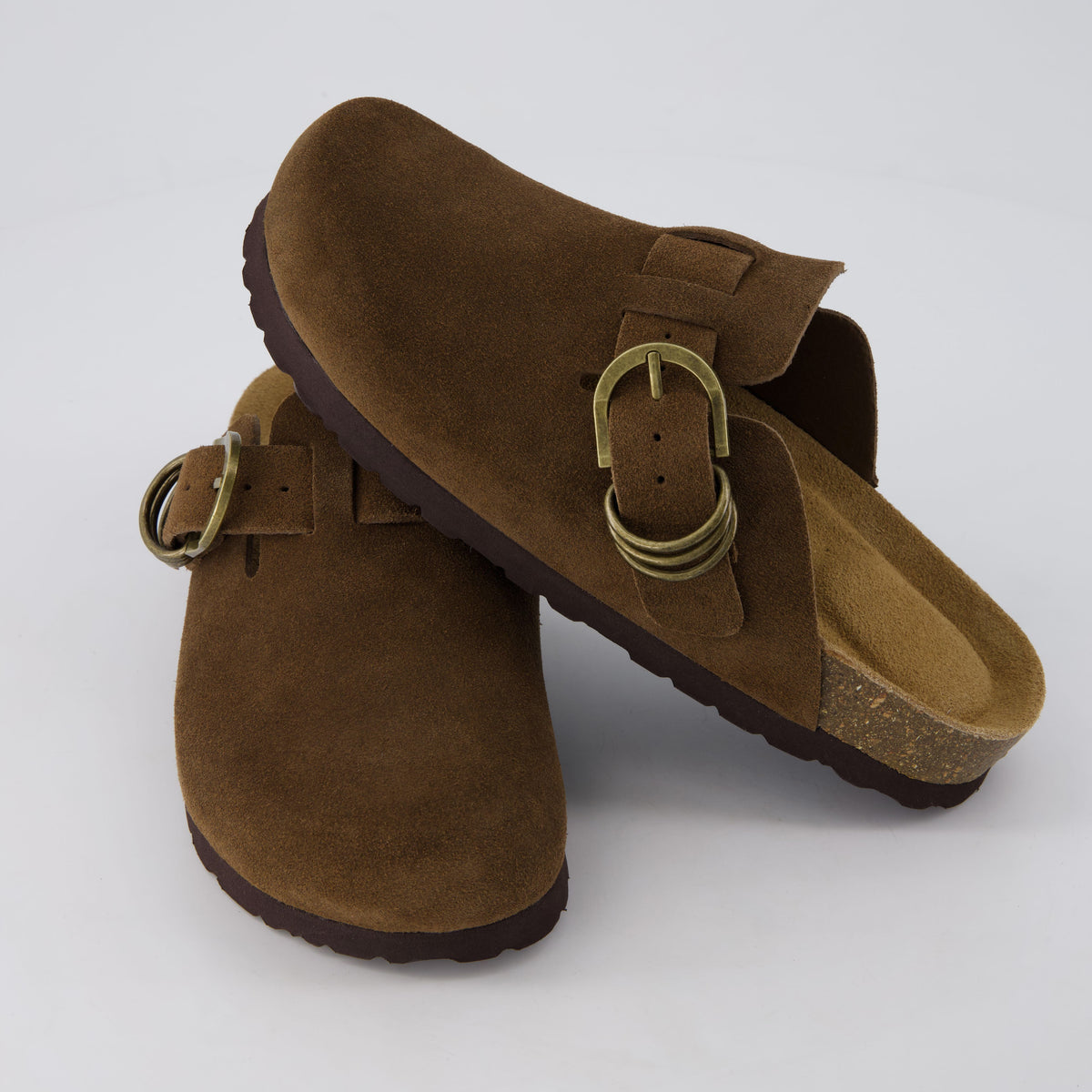 Ruben Leather Womens Clogs