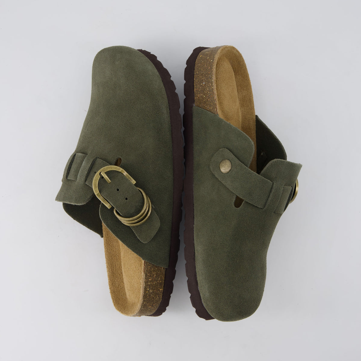 Ruben Leather Womens Clogs